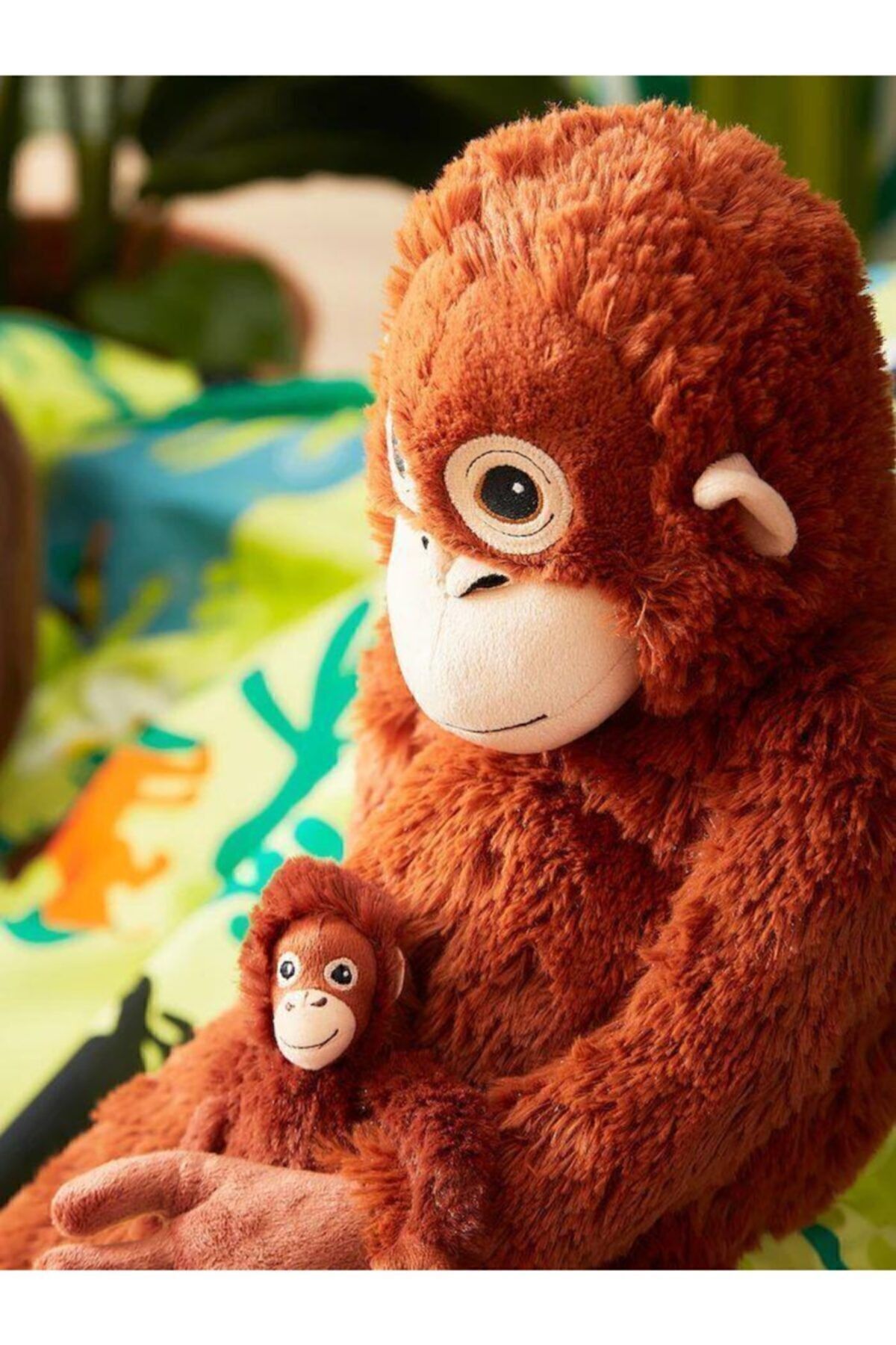 IKEA Yumuşak Oyuncak Maymun Orangutan Peluş Oyuncak 66 Cm fotoğrafı 4 (önizleme)