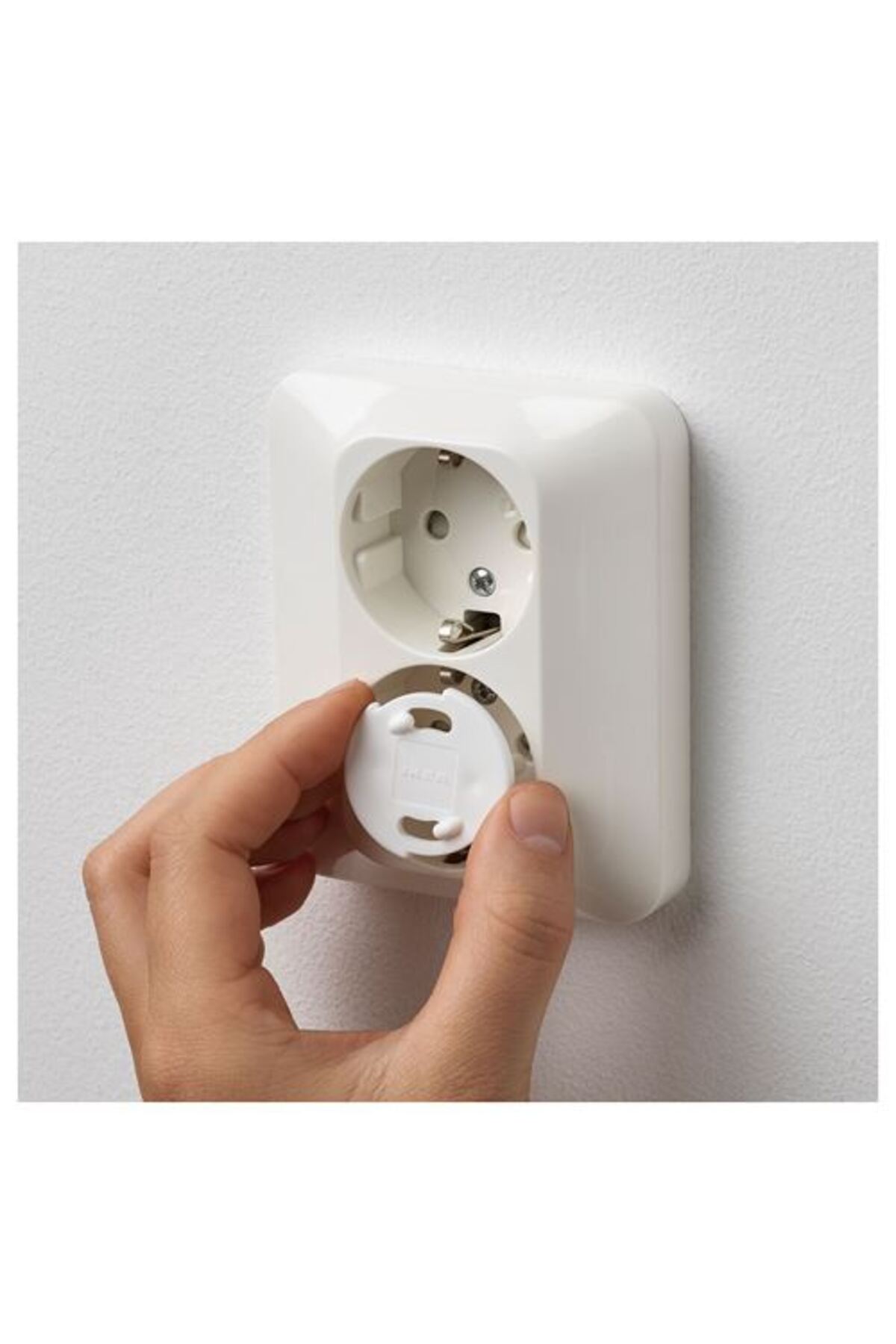 IKEA Priz Emniyeti 12Li MeridyenDukkan, Beyaz Çocuk Güvenlik Ürünleri Priz Kapatıcı fotoğrafı 5 (önizleme)