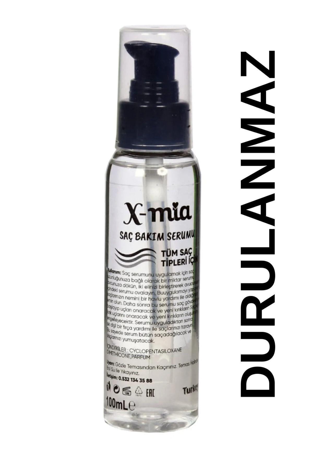 Saç Uzamasına Yardımcı,mat&yıpranmış Saçlar Için Keratinli Saç Serumu 125 ml — x-mia61 — تصویر 4 از 4