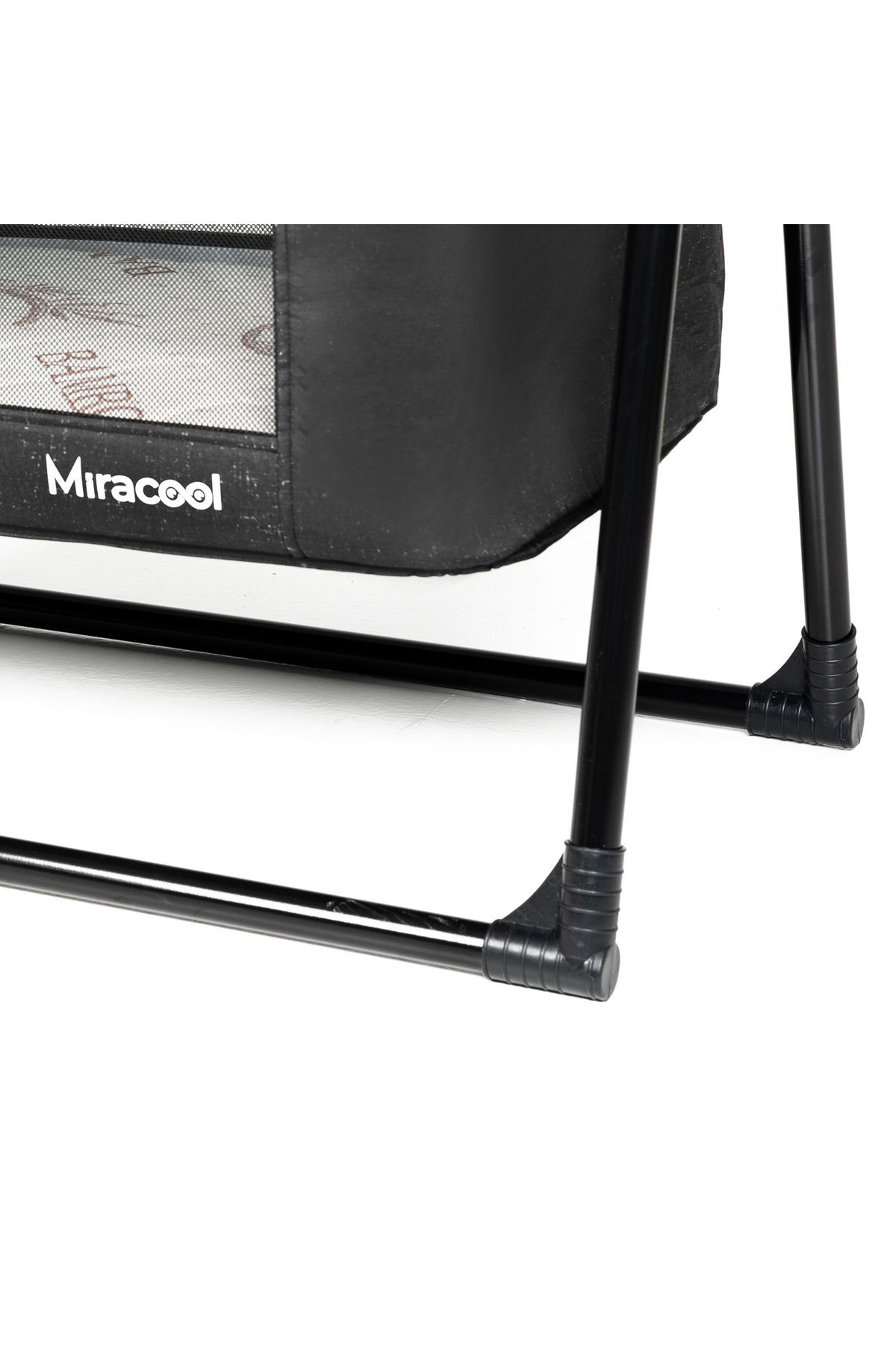 miracool Loft Beşik Siyah Bambo Yatak Hediye fotoğrafı 4 (önizleme)