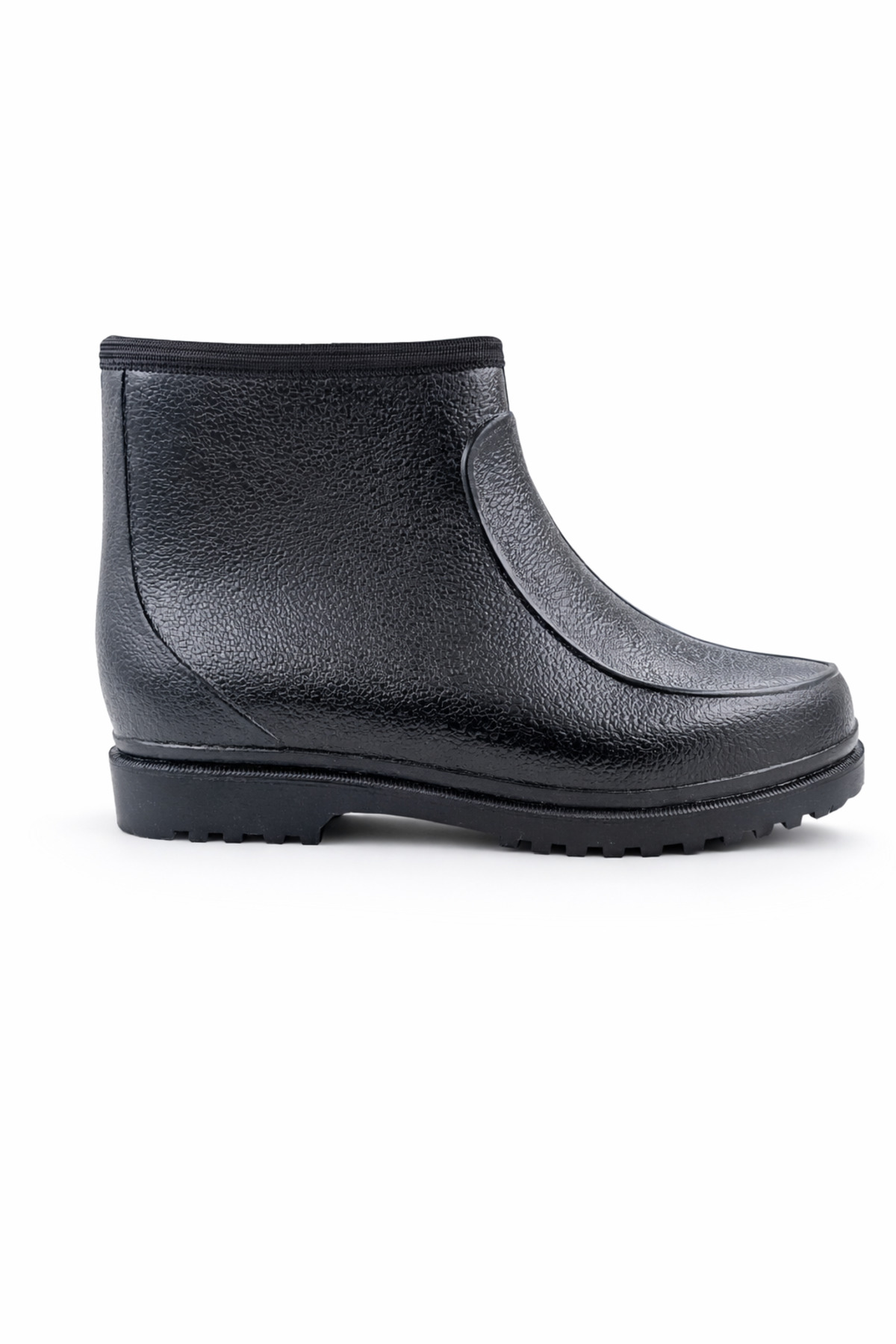 fafatara  Karbot Yünlü Fermuarlı Siyah Su Geçirmez Kaymaz Taban Kışlık Bot - Görsel 7