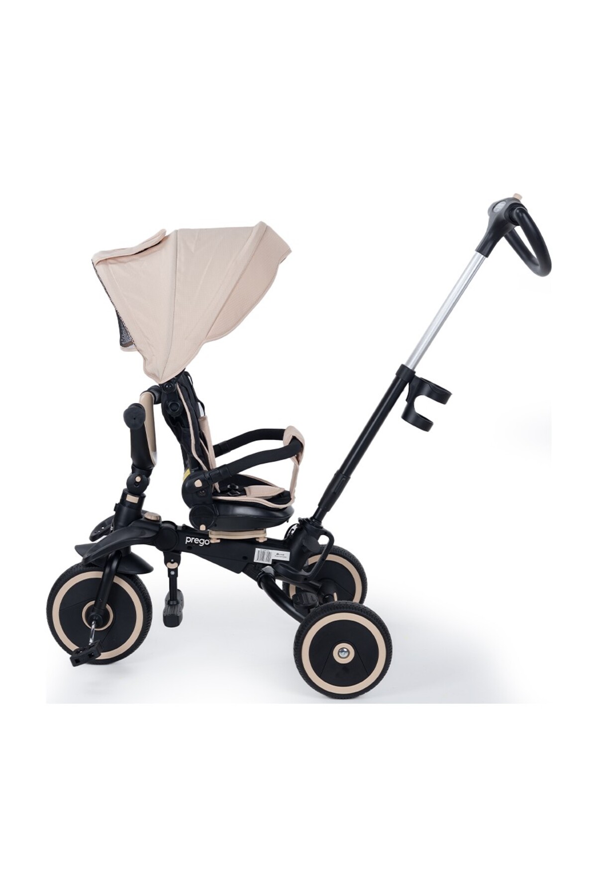 Prego MONACO 6 in 1 Çift Yönlü Çocuk Bisikleti BEJ fotoğrafı 3 (önizleme)