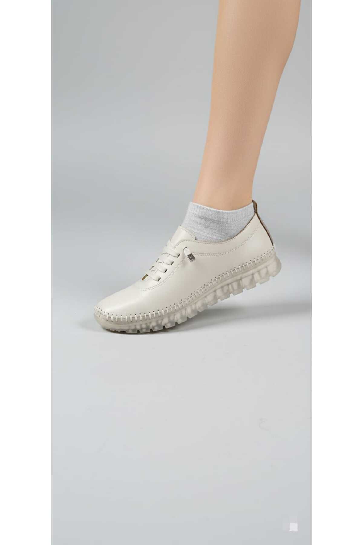 SH SİLVER MODA  Kadın Ortopedik günlük yumuşak Casual Ayakkabı - Görsel 3