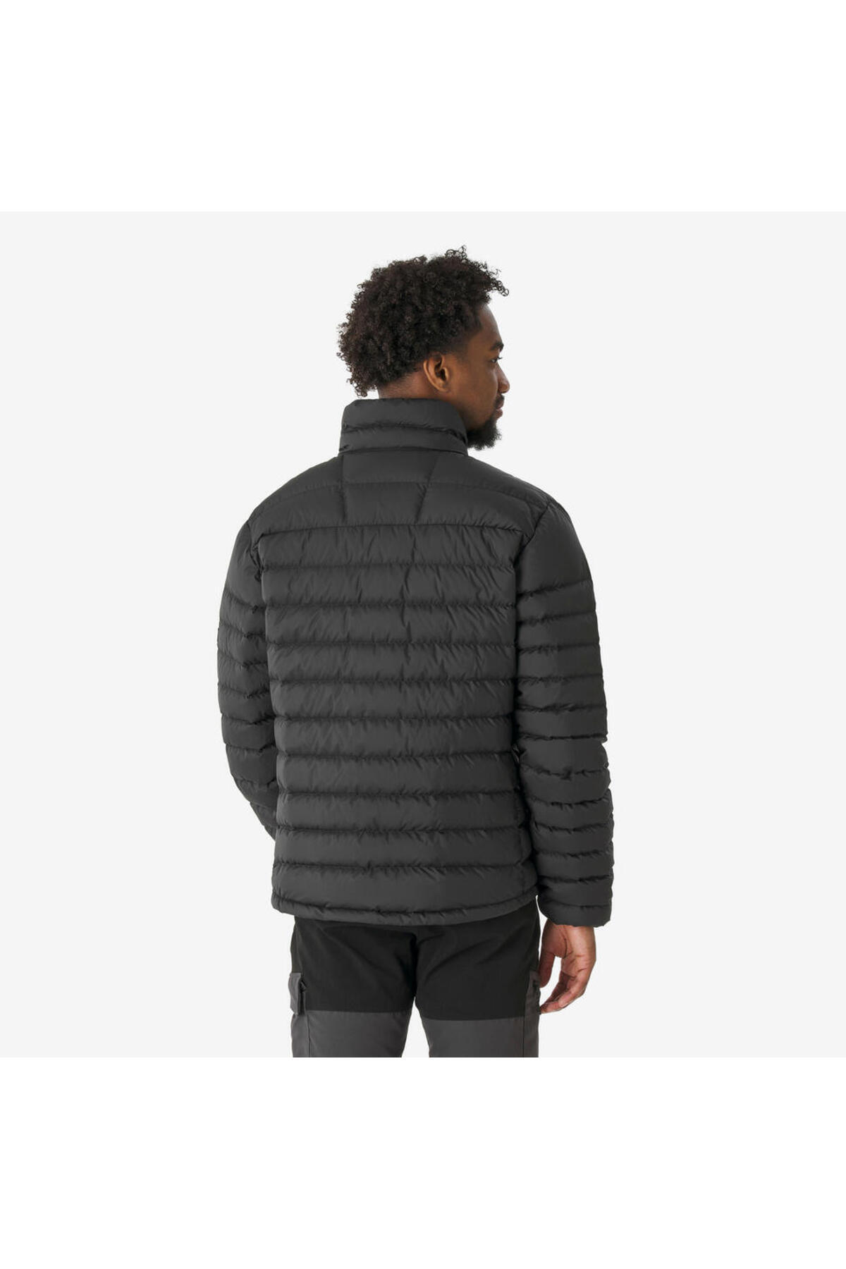 Decathlon Forclaz Erkek Outdoor Trekking Şişme Montu / -10°c - Siyah - Mt500 görsel 2