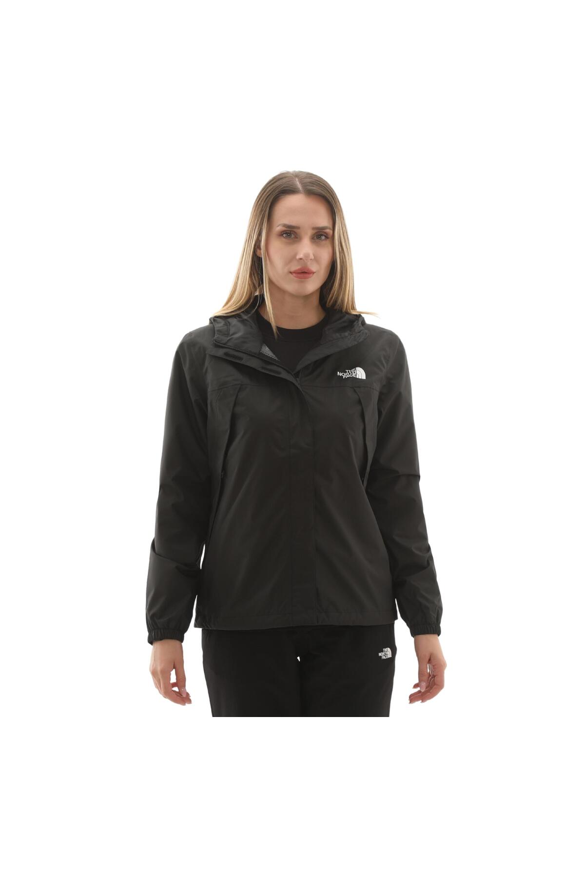 نورث فیس بارانی مشکی زنانه آنتورا