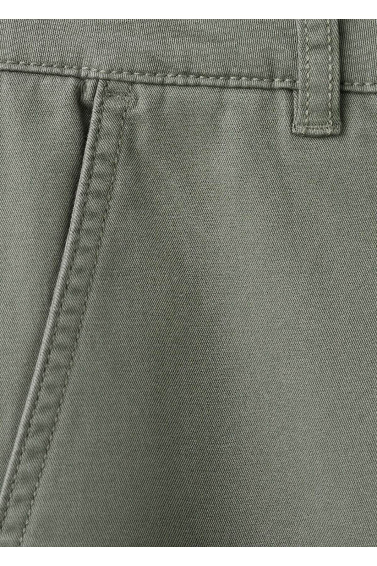 شلوار مردانه راسته فاق نرمال | مانگو MANGO Teen 27041512 - تصویر 5
