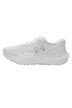 Under Armour A3027007-100 Ua W Charged Surge 4 Kadın Spor Ayakkabı Beyaz