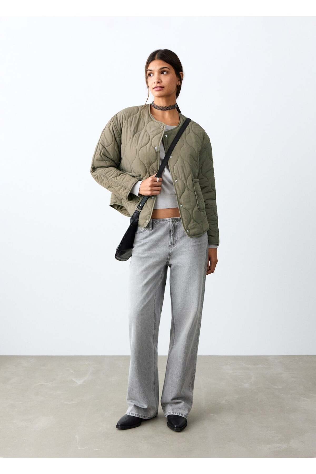 MANGO Teen  Kapitone ceket - Görsel 2