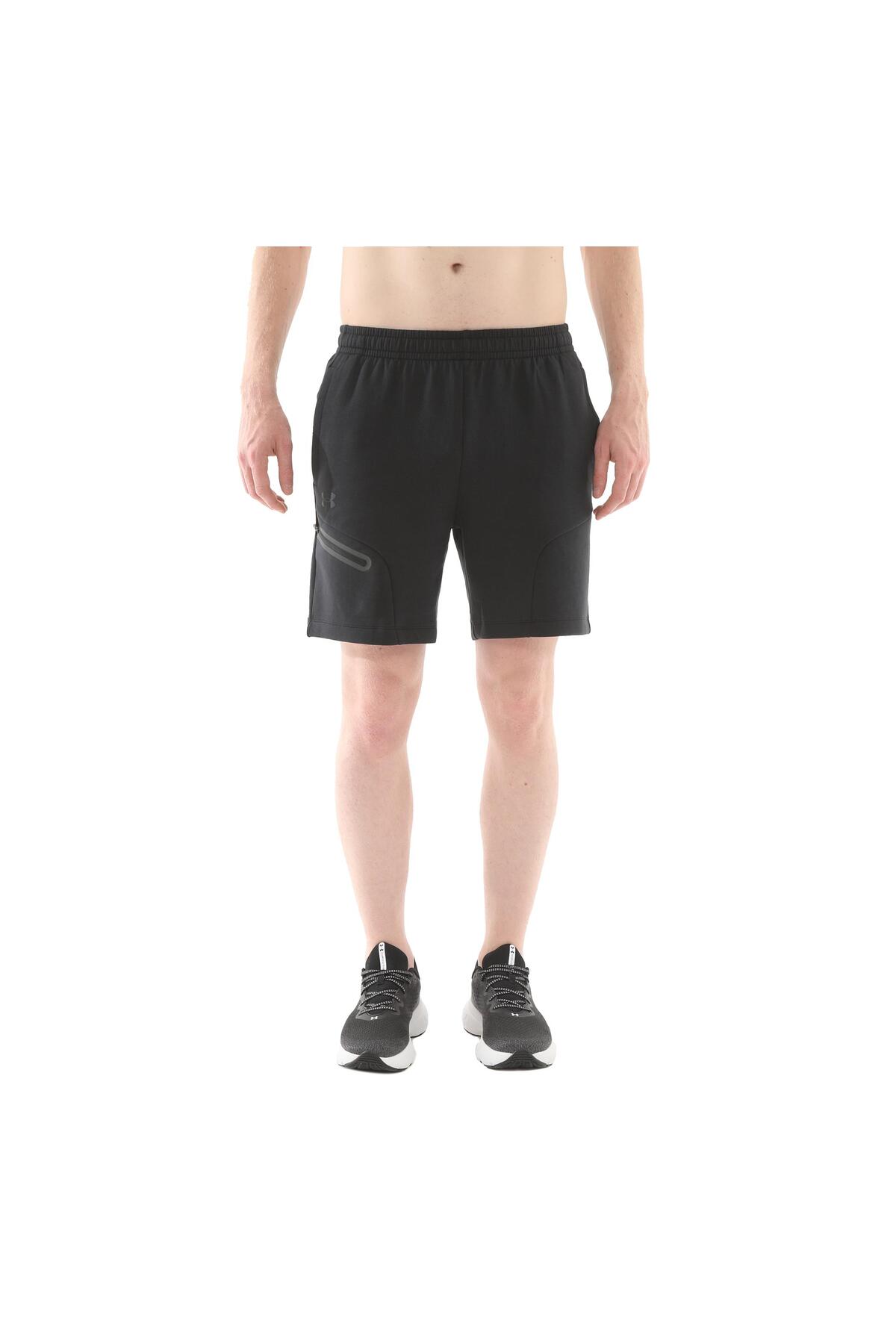 آندر آرمور شلوارک مردانه و شلوار کاپری مدل Unstoppable FLC کد A1379809-001 مشکی