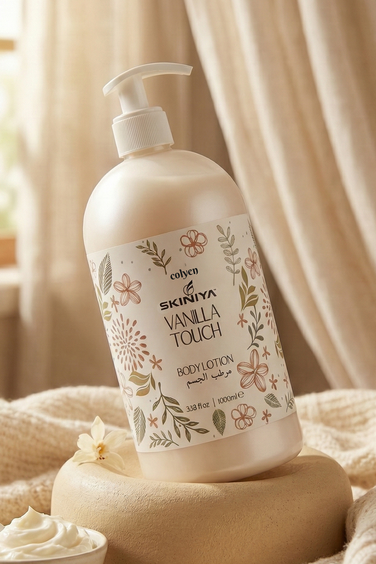 Skiniya Vanilla Touch 1 Litre Vücut Losyonu Yumuşatıcı ve Rahatlatıcı Bakım — 3102017 — تصویر 2 از 3