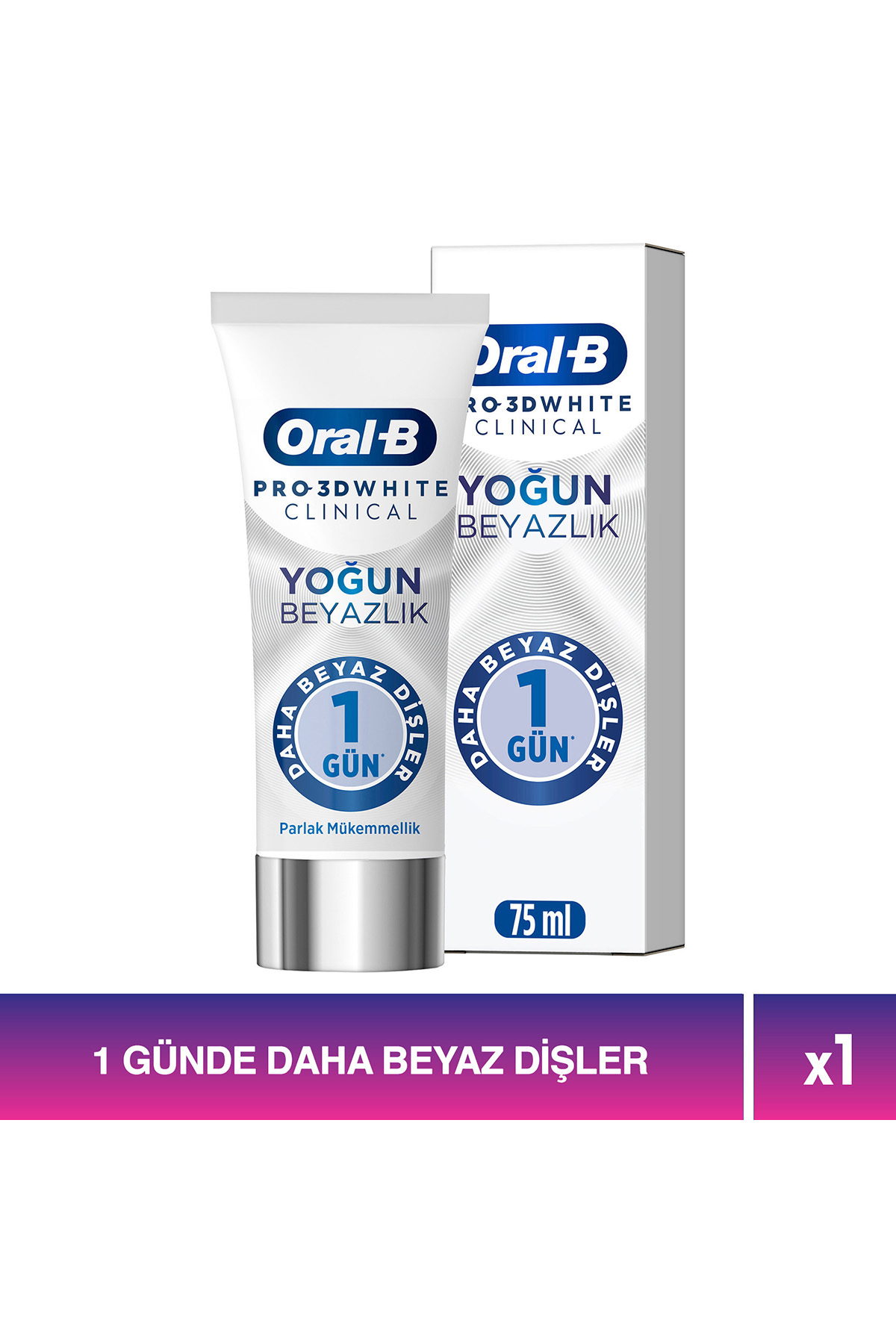 Oral-B Pro 3dw Clınıcal Parlak Mükemmellik diş macunu 75 Ml - Fiyatı, Yorumları