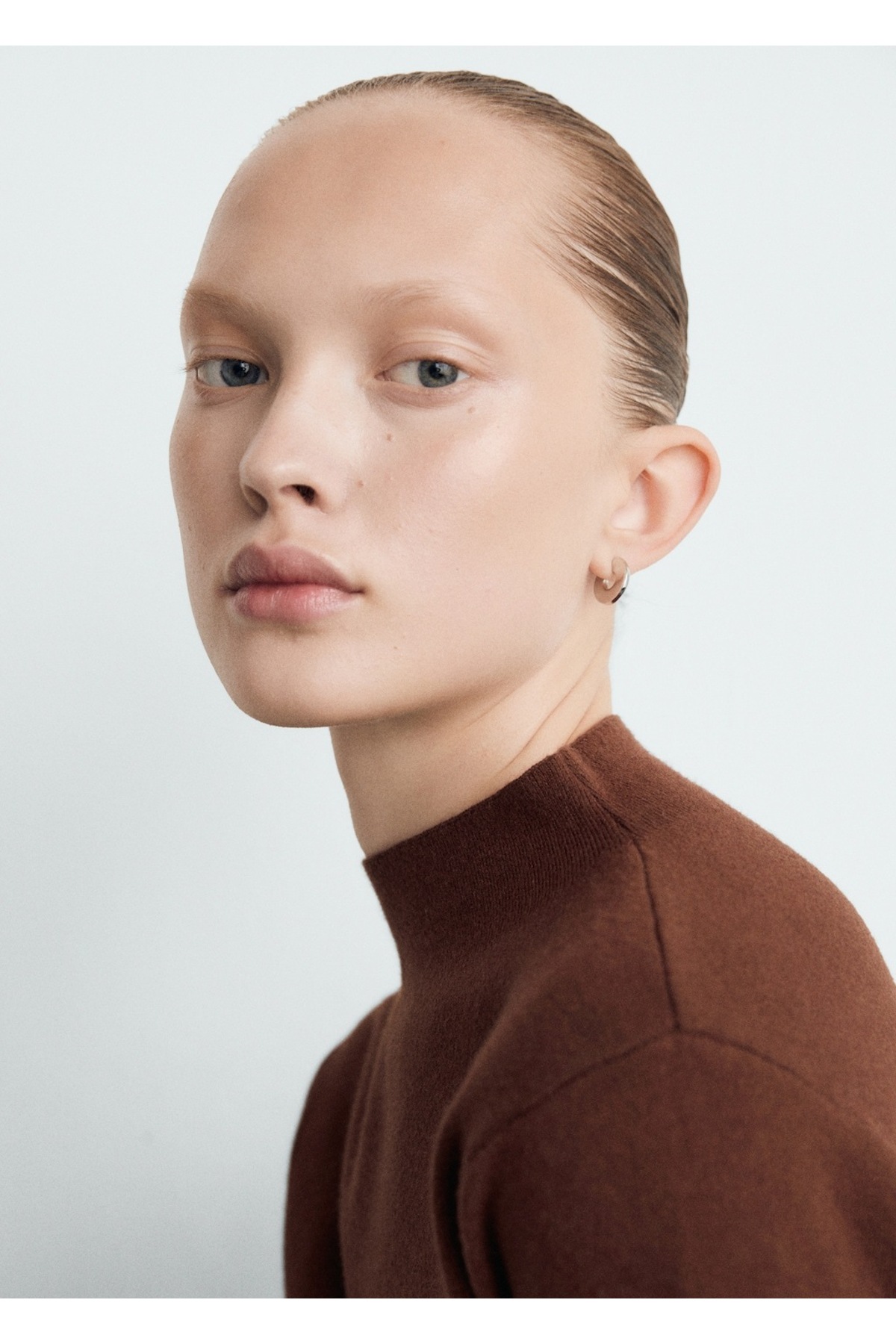 MANGO  Perkins yaka triko kazak - Görsel 6