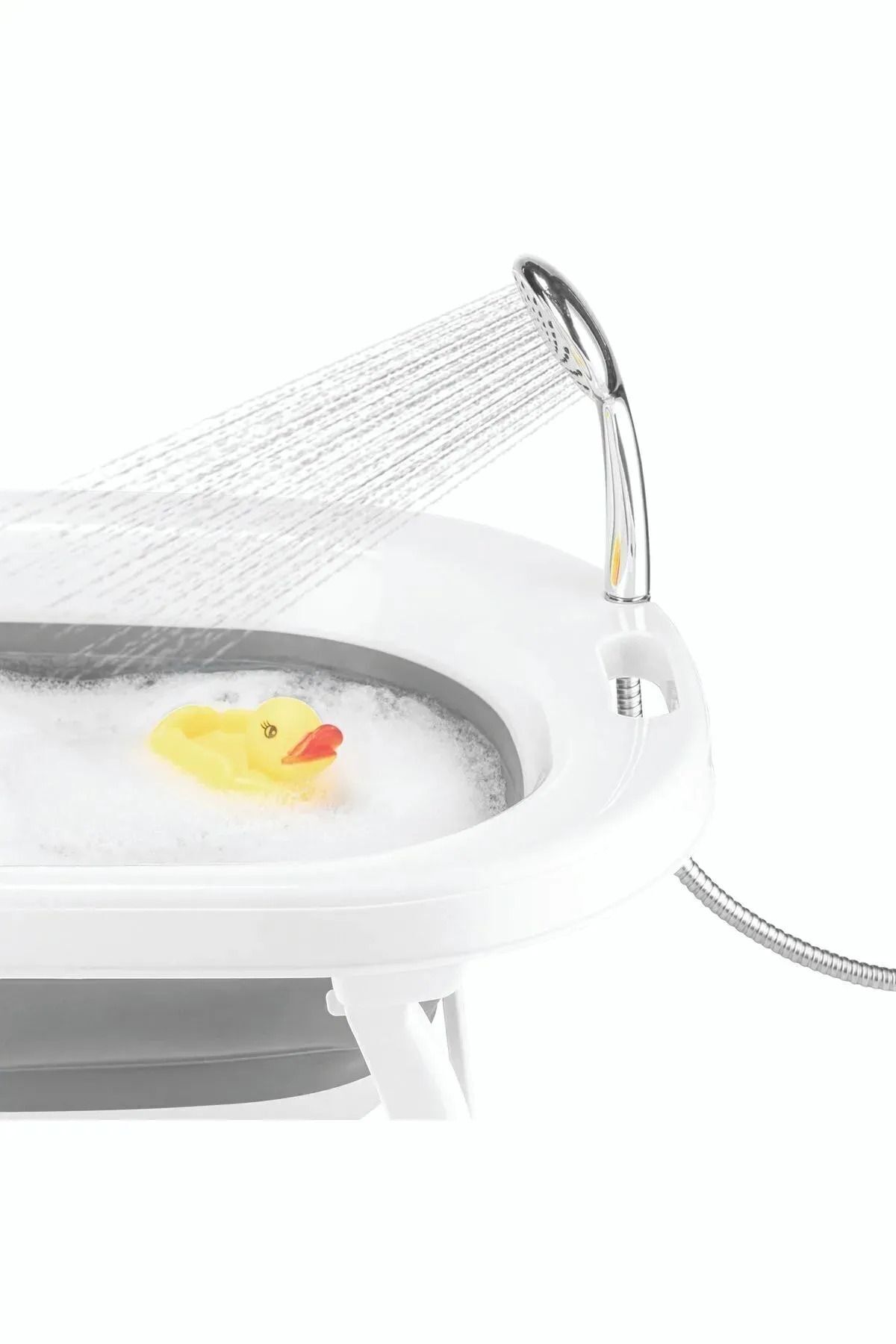 Milenay Katlanabilir Akordiyon Özellikli Bebek Küveti Seti, Kova ve Maşrapa, Kolay Depolama ve Kullanım fotoğrafı 6 (önizleme)