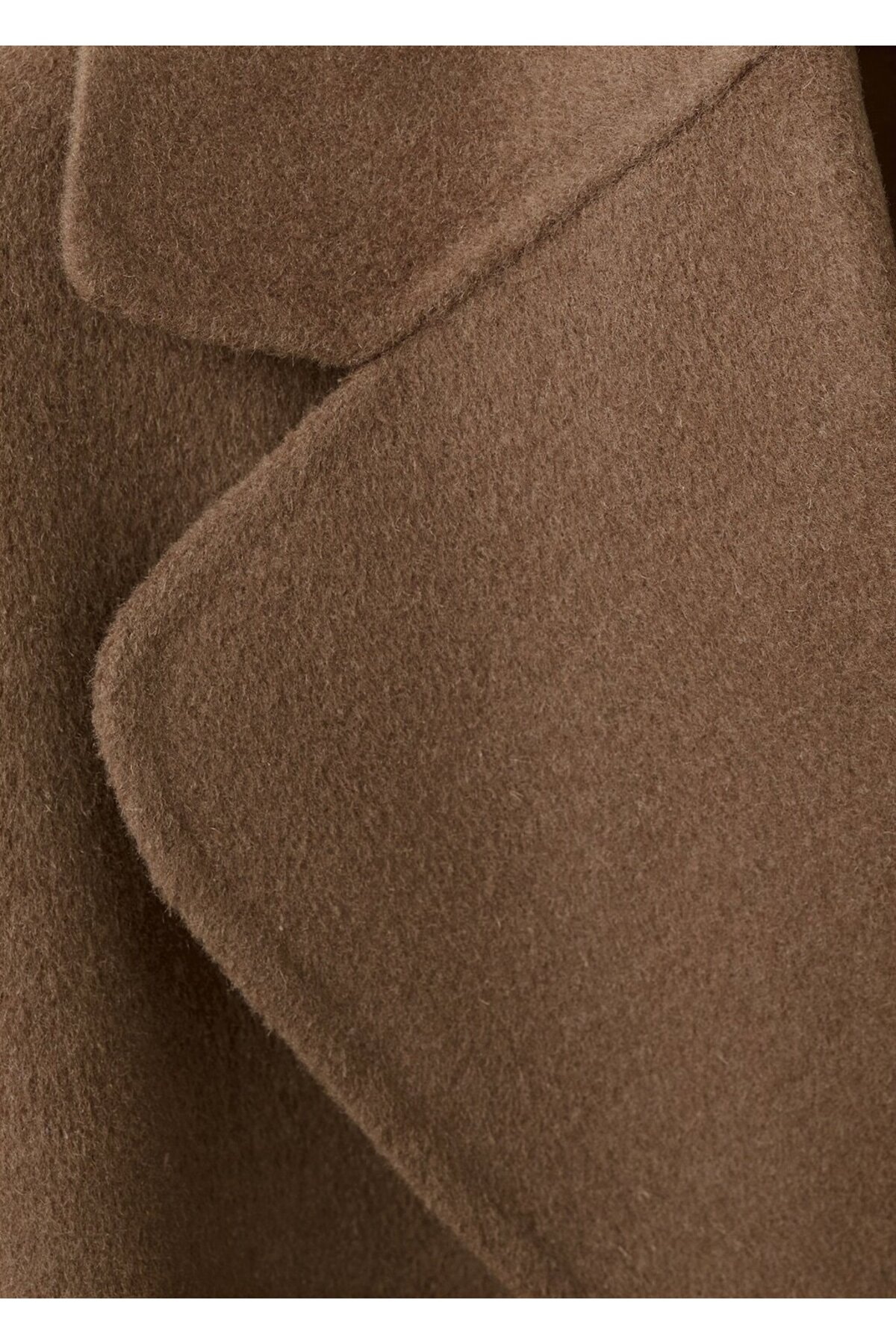 MANGO  El yapımı yün kemerli palto - Görsel 5