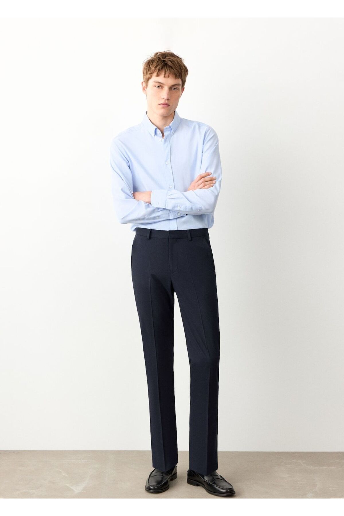 مانگو شلوار پارچه‌ای راسته