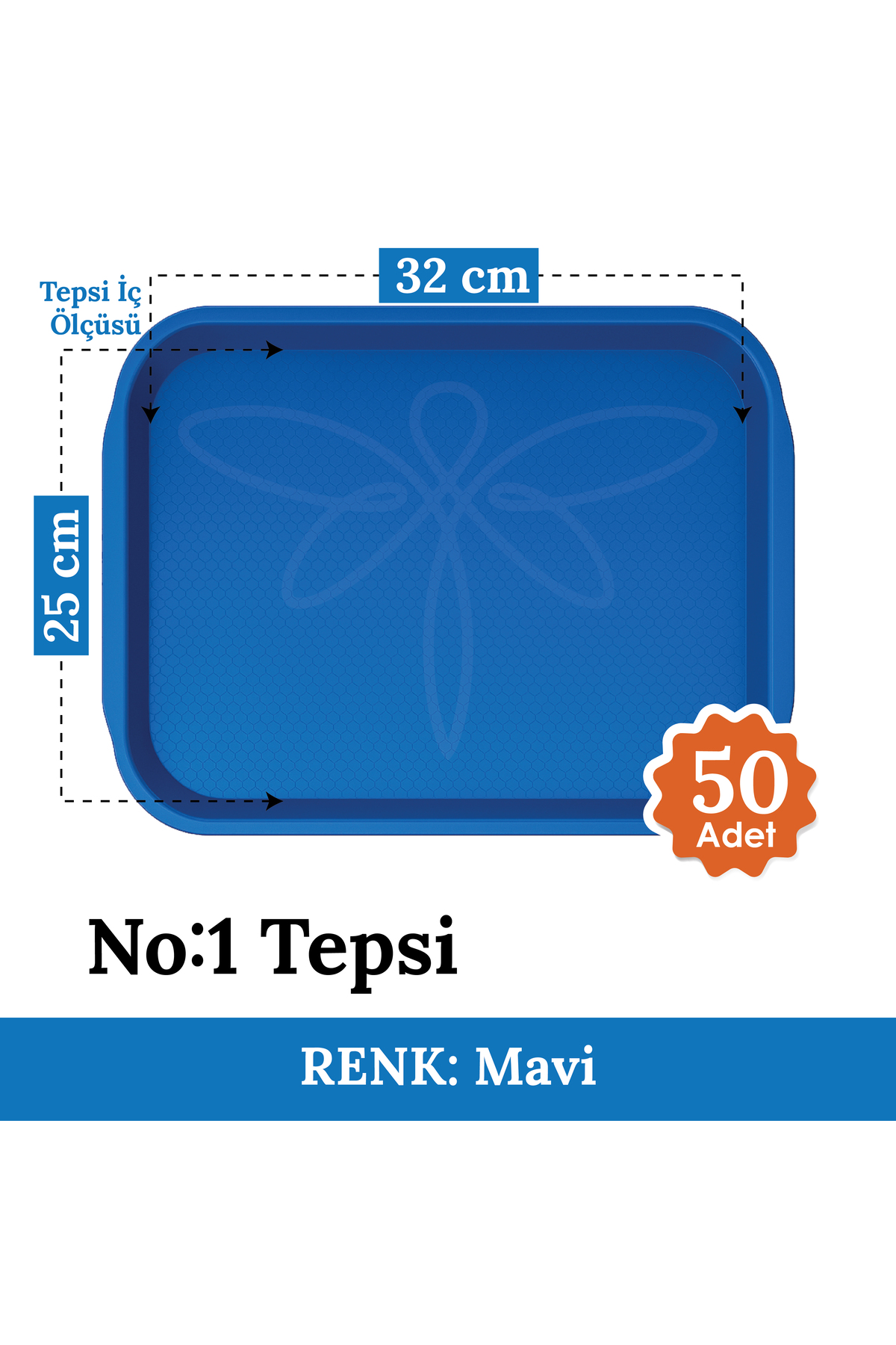 No1 Fast Food Tray - Serving Tray - Serving Tray 27*36