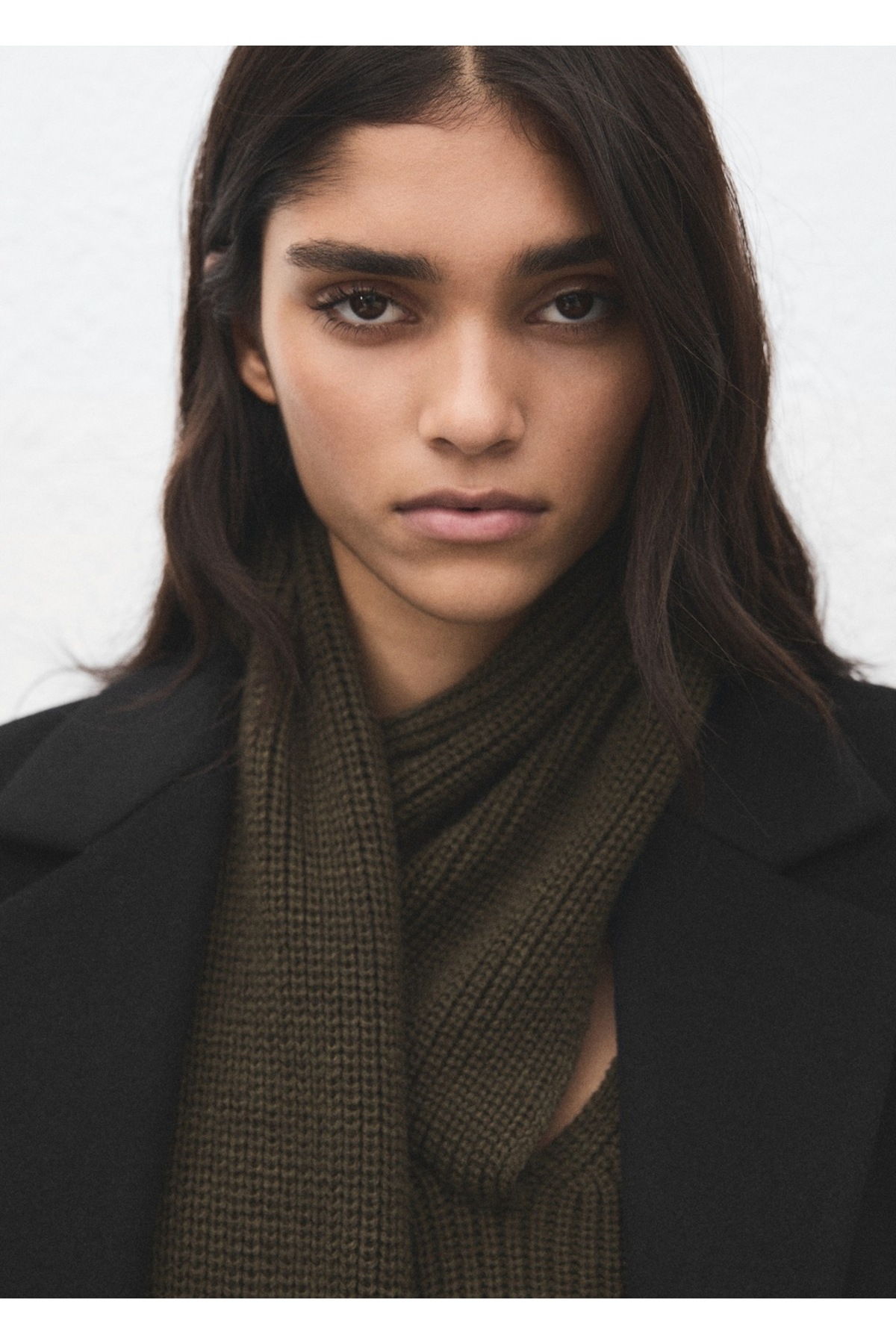 MANGO  Kruvaze yün karışımlı palto - Görsel 6