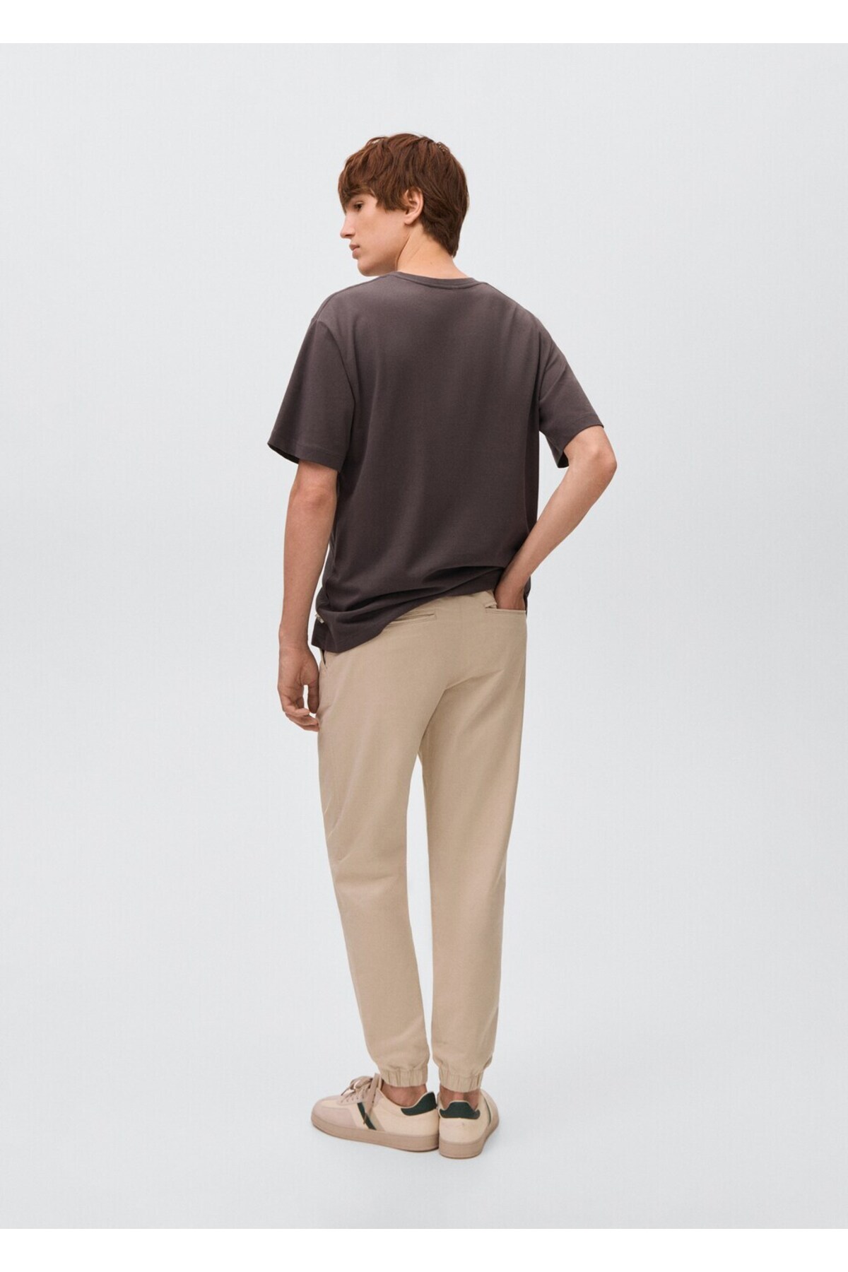 شلوار مردانه راسته فاق نرمال | مانگو MANGO Teen 17002918 - تصویر 4