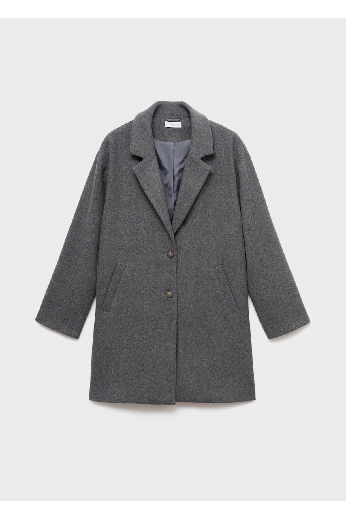 MANGO Teen  Midi kumaş palto - Görsel 3