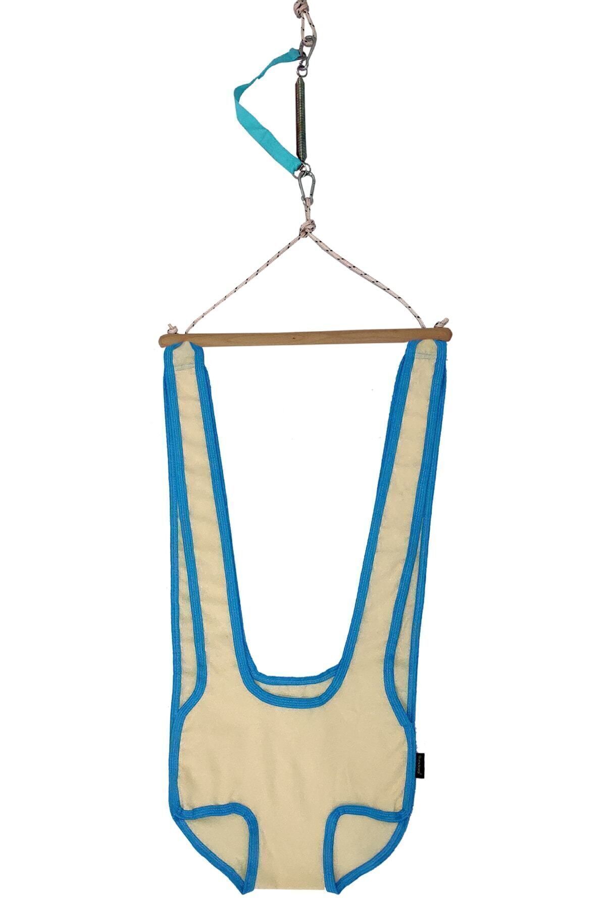 Bundeba Luna Bebek Hoppala Zıp Zıp Askılı Yaylı Yürüteç Güvenli Emniyet Kemerli Tavana Asılan Zıpzıp fotoğrafı 2 (önizleme)