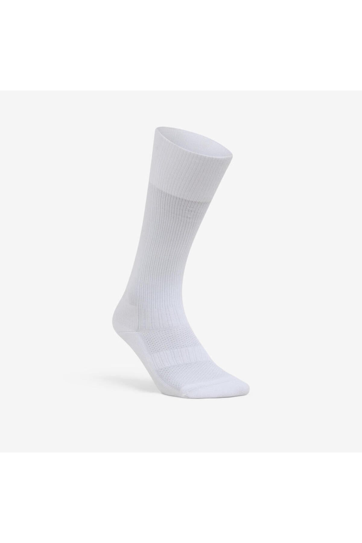 Volleyball Socks - Long Clamshell - White - VSK500