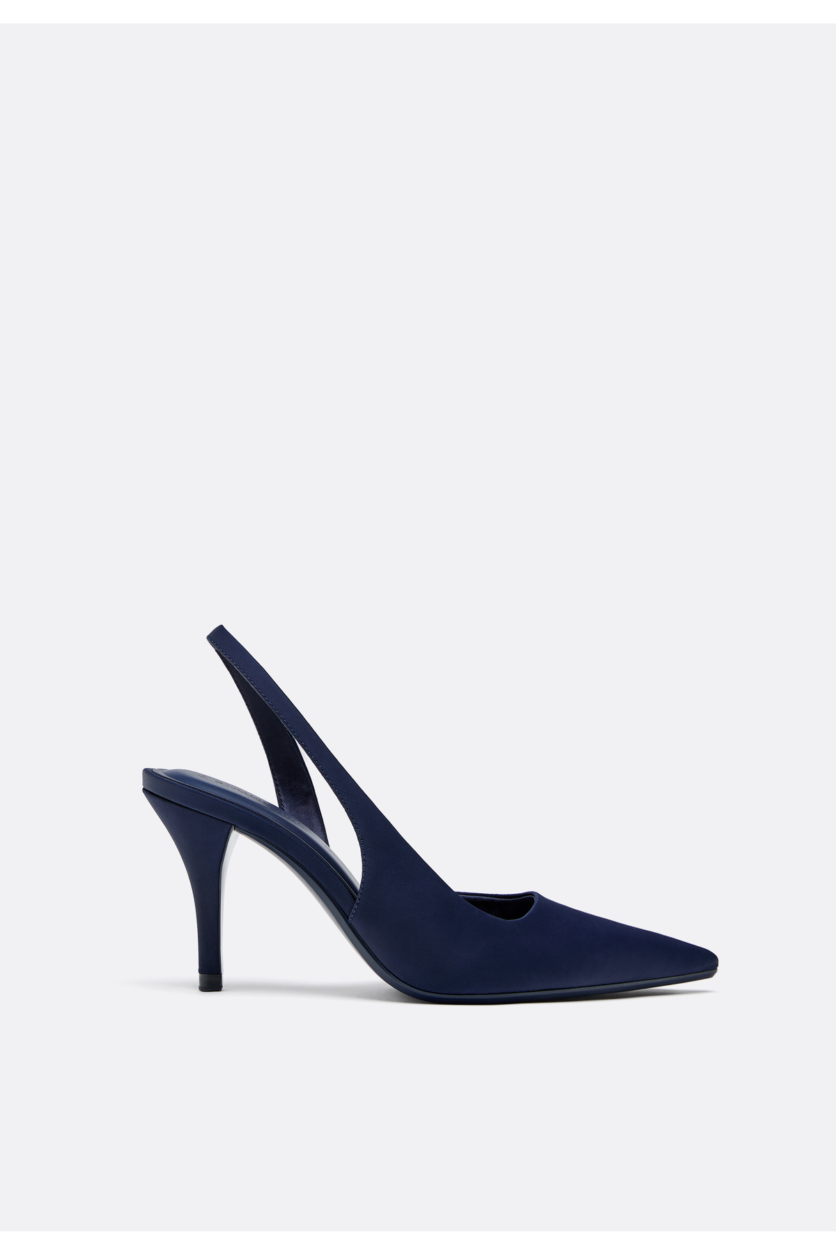 Stradivarius  Saten yüzeyli topuklu ayakkabılar