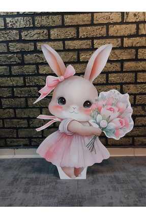 Bolat Dijital Sevimli Tavşan Ayaklı Maket 70CM
