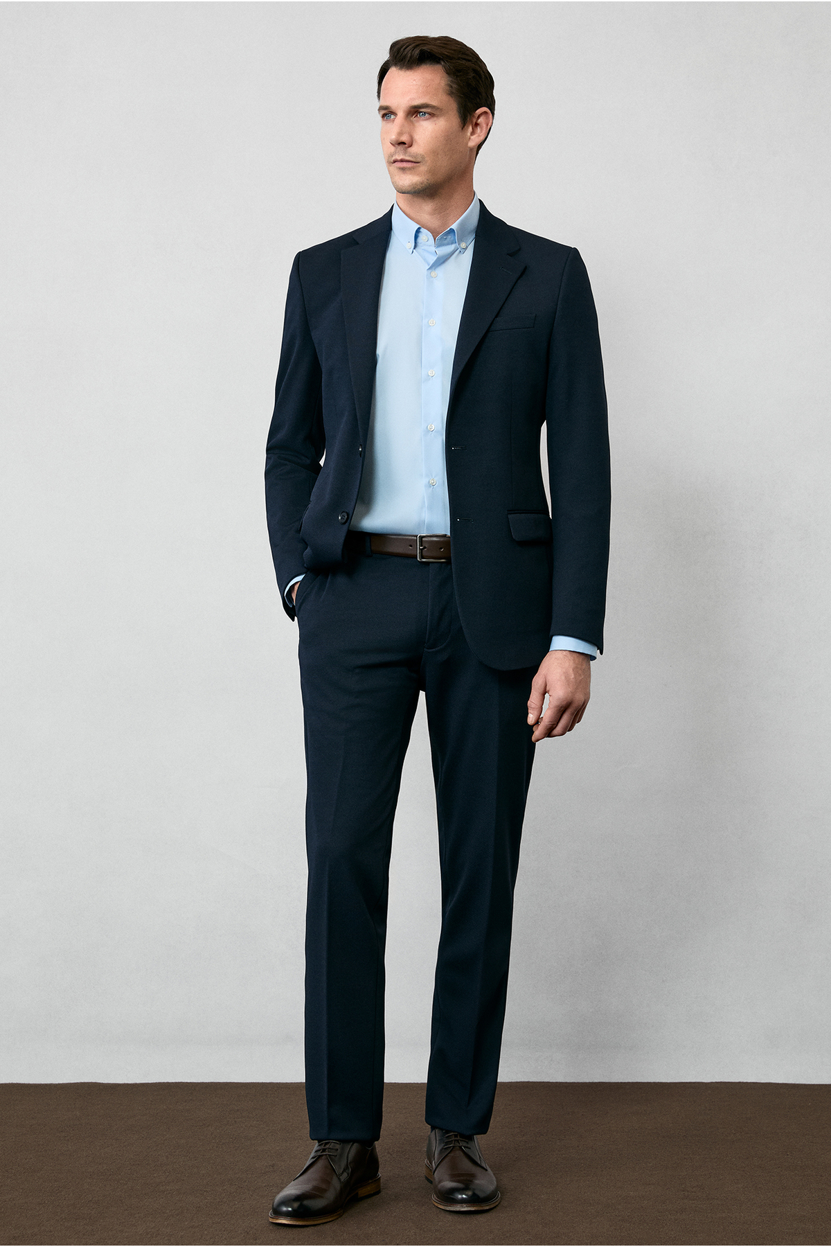 پیراهن مردانه راسته آستین بلند | کیگیلی Kiğılı 698273 - تصویر 7