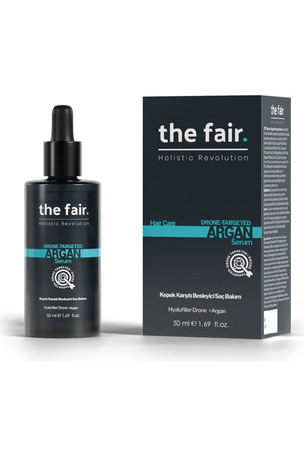 Nem Destekli Kepek Karşıtı Saç Bakım Seti Argan Serum ve Hyalüronik Asit Destekli Vegan Saç Bakımı 50 ml+30 ml — ZZ.VV.SGT.2021/0506-02 — تصویر 7 از 9