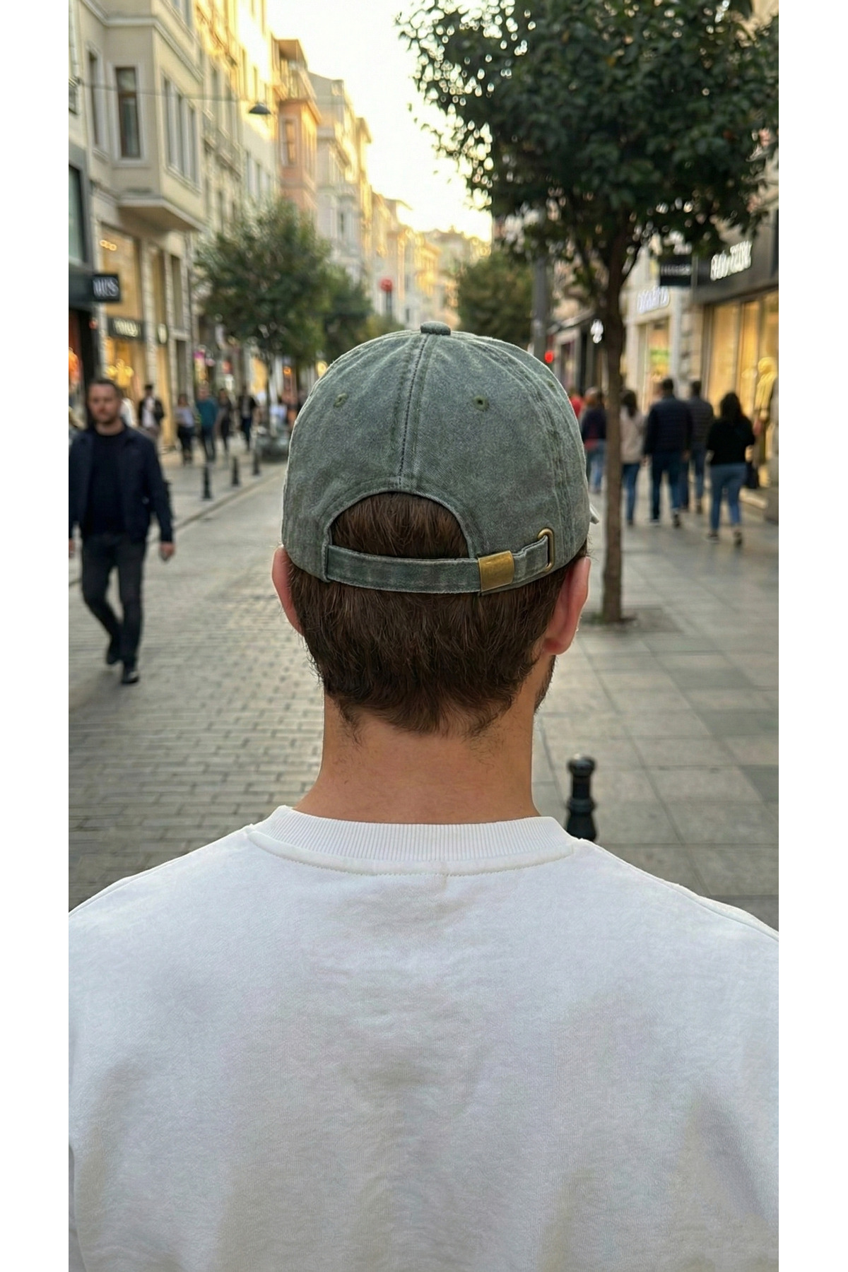 LAGRANZE  Erkek Premium Yıkamalı Pamuklu Şapka - Ayarlanabilir Spor Kep - Görsel 2