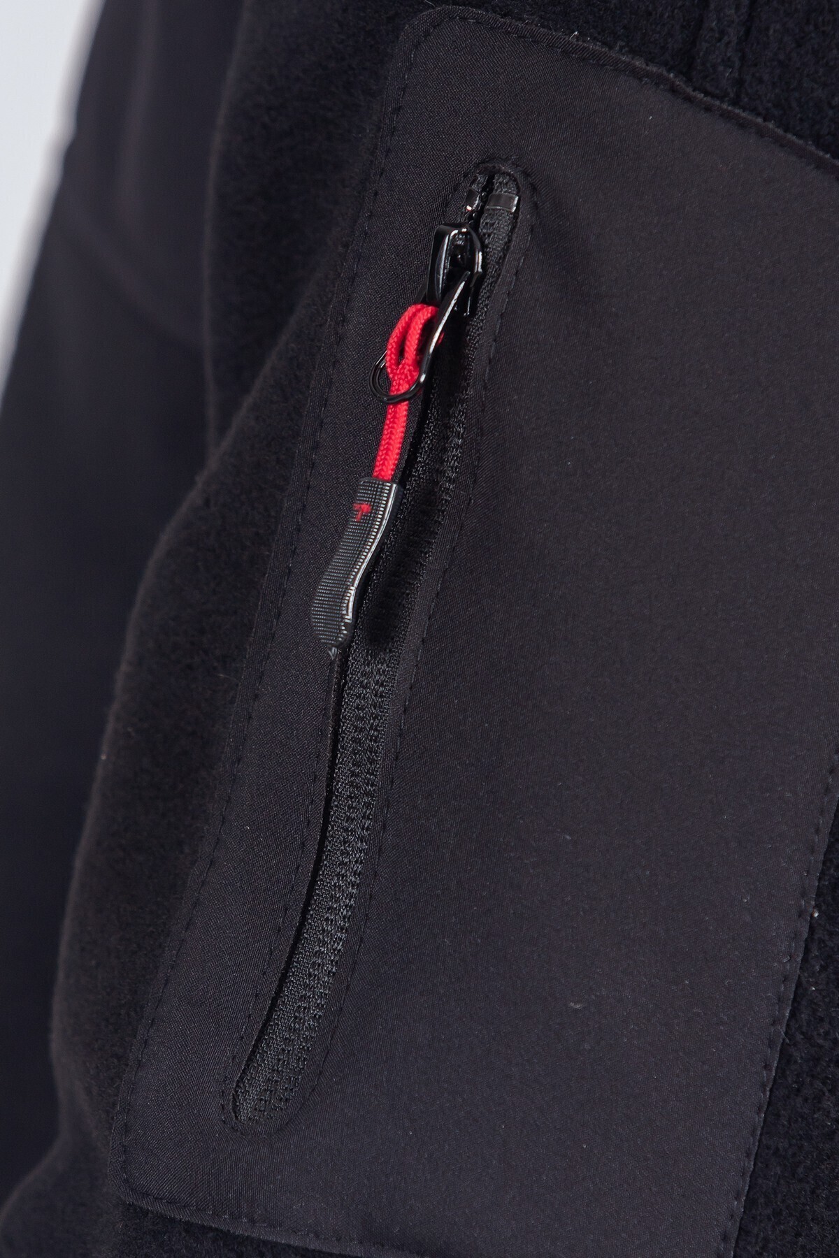پشم گوسفند تزئینی مردانه Softshell — مشکی VTN25K0002 — تصویر 4 از 5