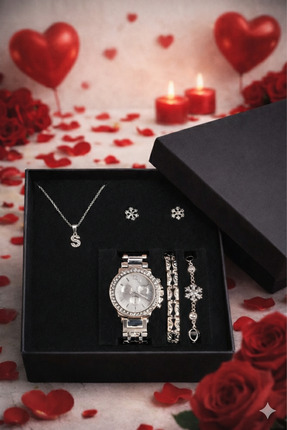 Arzu Butik Kişiye özel harfli gümüş kadın kol saati, saat bileklik kolye küpe...