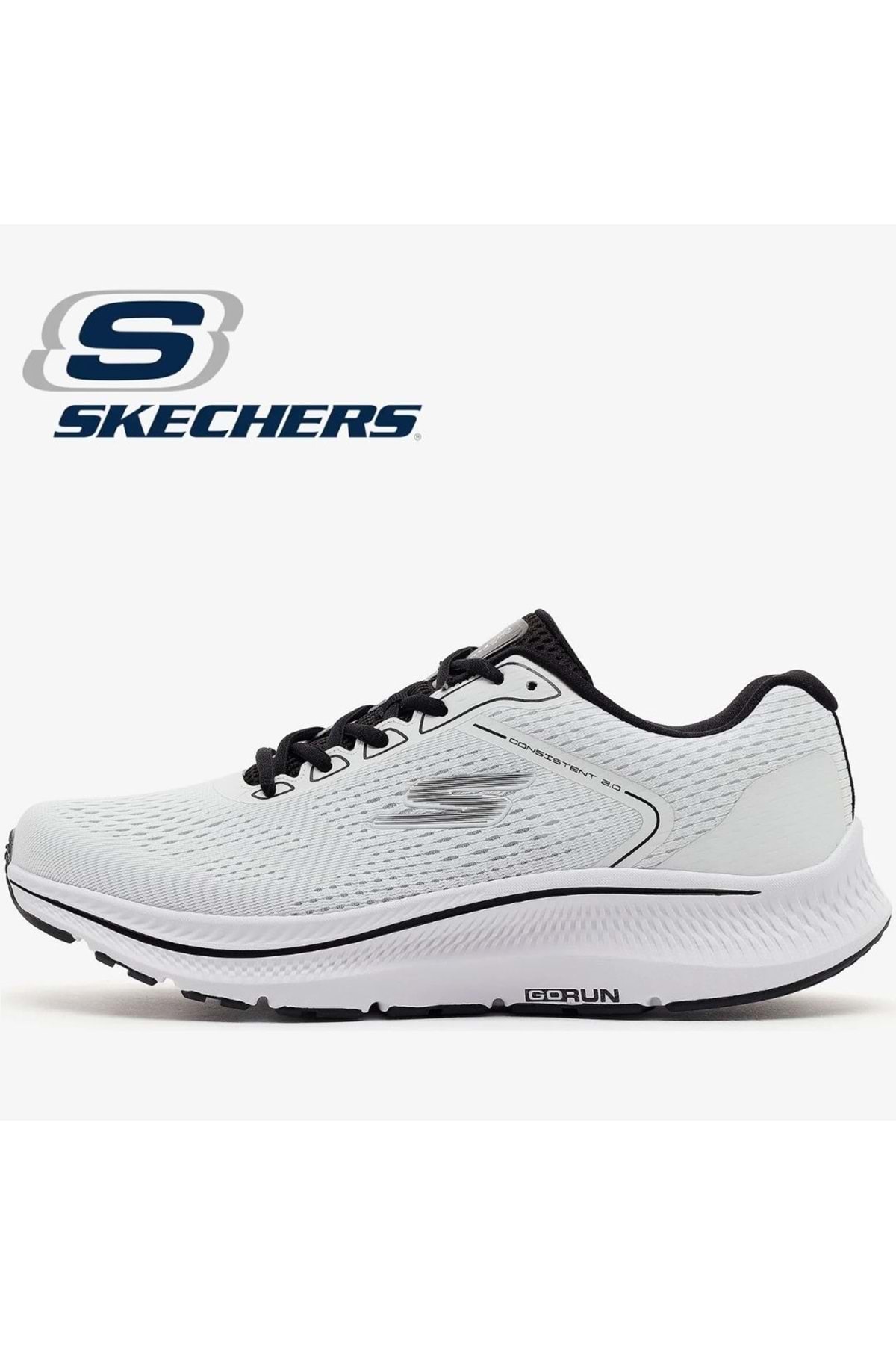 اسکچرز کفش ورزشی مردانه Go Run Consistent 2.0 مدل 220865TK سفید