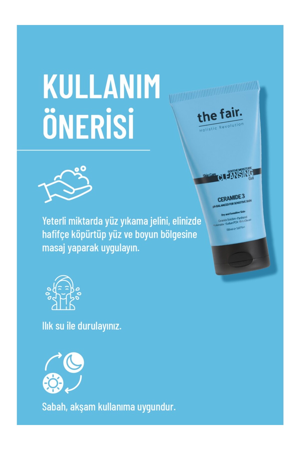 the fair. Gözenek Karşıtı Kil Maskesi Besleyici Jel Tonik ve Sebum Dengeleyici Yıkama Jeli — THEFAIRSET31-A — تصویر 6 از 9
