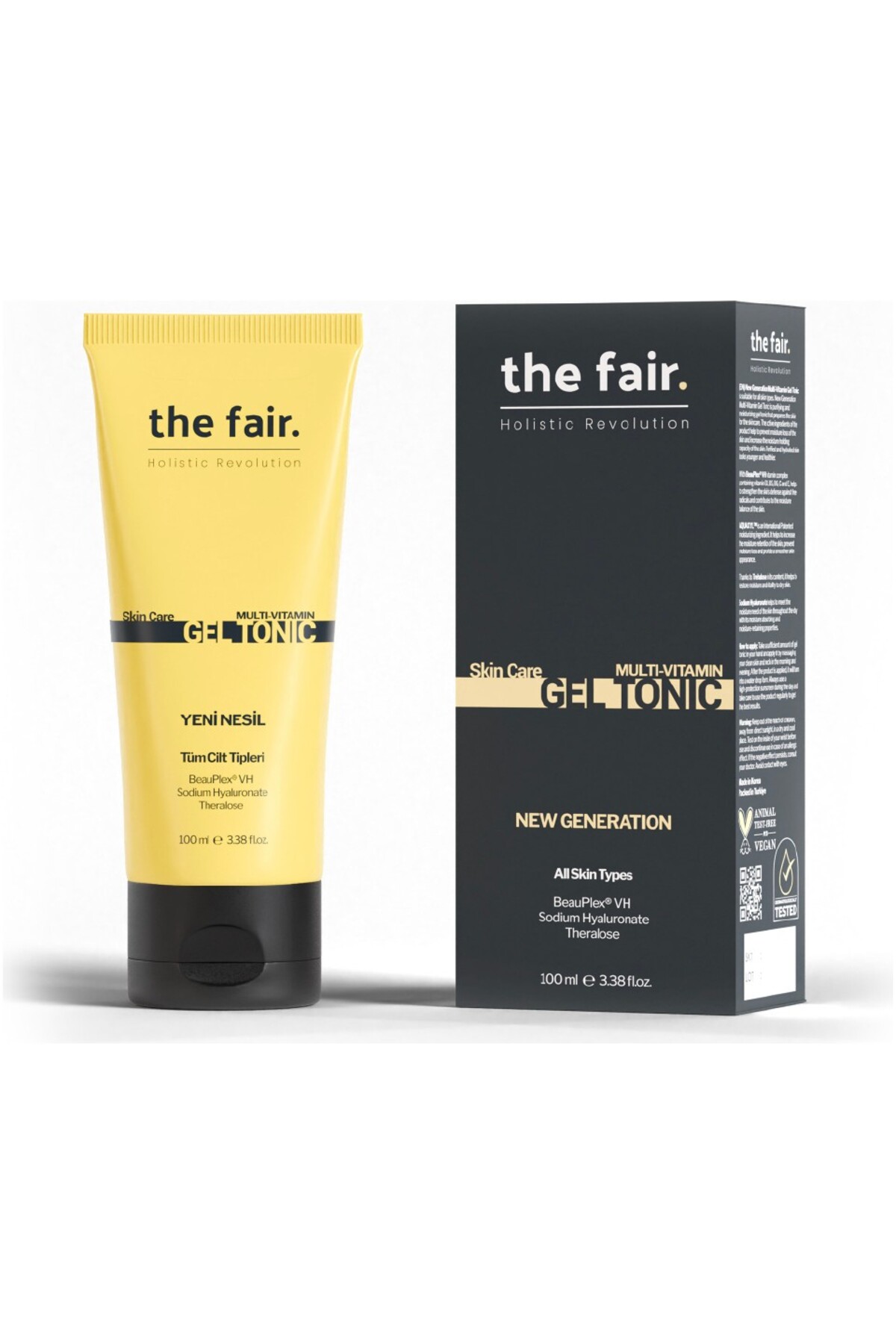 the fair. Gözenek Karşıtı Kil Maskesi Besleyici Jel Tonik ve Sebum Dengeleyici Yıkama Jeli — THEFAIRSET31-A — تصویر 9 از 9
