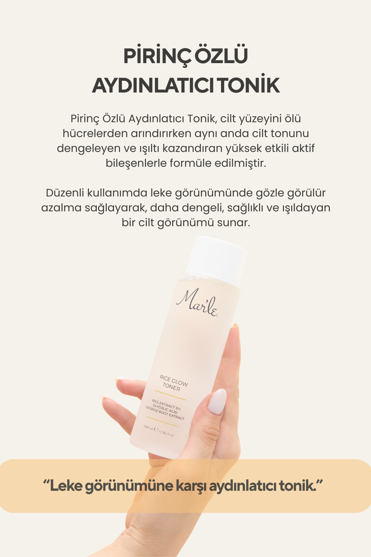 Pirinç Özlü Aydınlatıcı Tonik — 8683574400388 — تصویر 3 از 6
