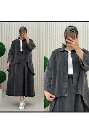 İLGEN TEKSTİL KOT ETEKLİ TAKIM