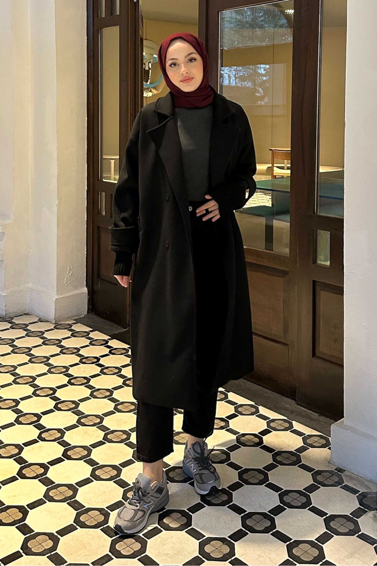 Ovn.  DualArm Kolu Triko Kaban - Siyah - Görsel 7