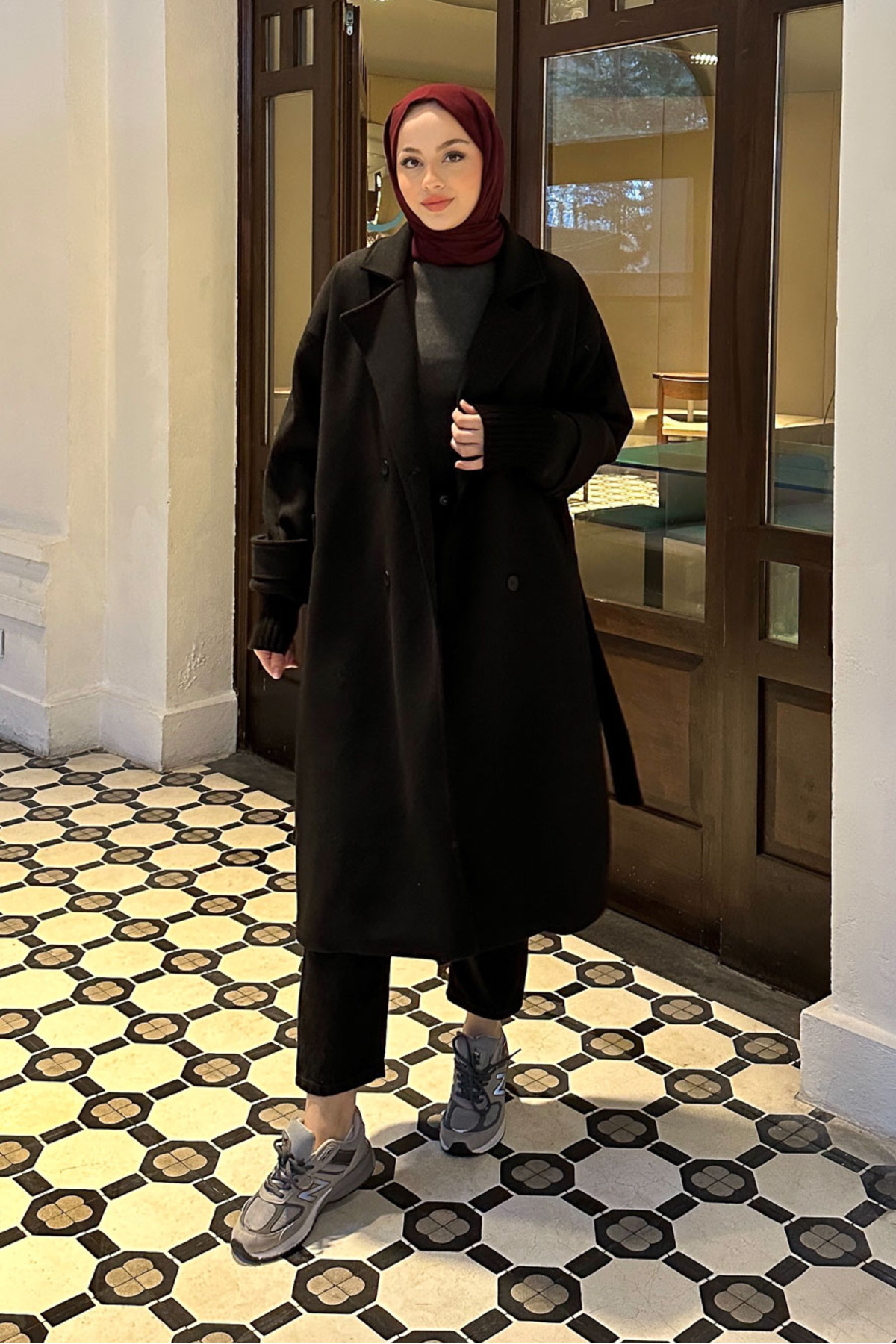 Ovn.  DualArm Kolu Triko Kaban - Siyah - Görsel 5