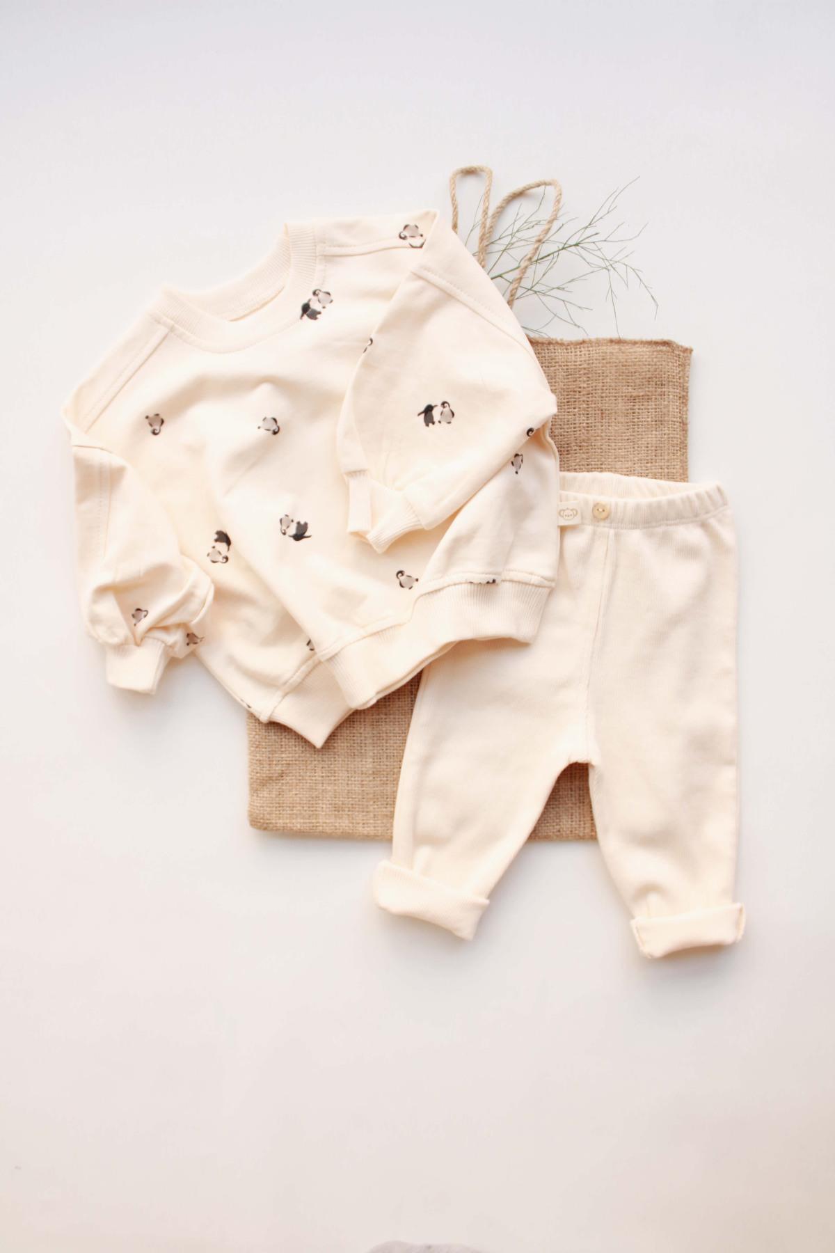 OhlalaKoala Penguen Bebek Alt Üst Takım fotoğrafı 4 (önizleme)