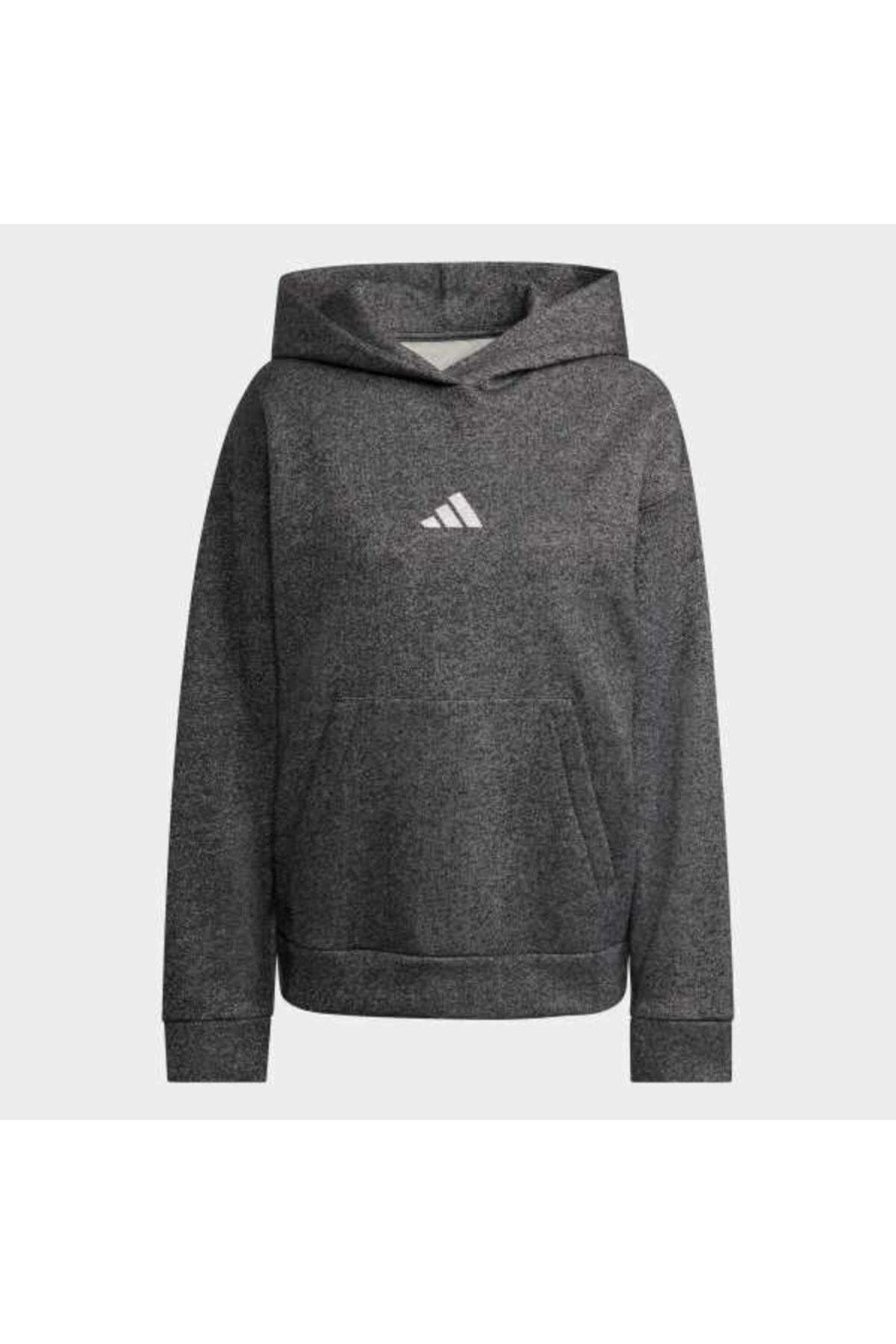 adidas Kadın Siyah Sweatshirt W ALL SZN HL HD JX4346 - Fiyatı