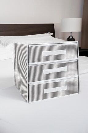 ALAS 3 Gözlü-bölmeli Çekmece Yeni Sezon Nano Teknoloji Kumaş