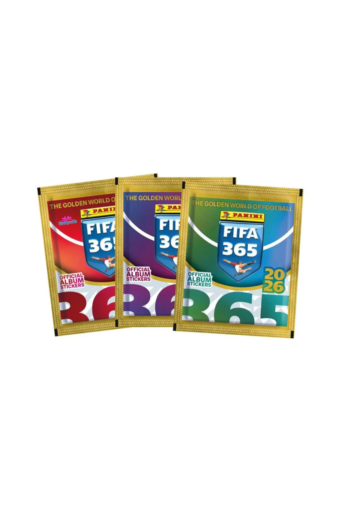hediyecik Panini Fifa 365 - 2026 Sticker Çıkartma Albümü Seti + 20 Paket (100 Sticker) fotoğrafı 4 (önizleme)
