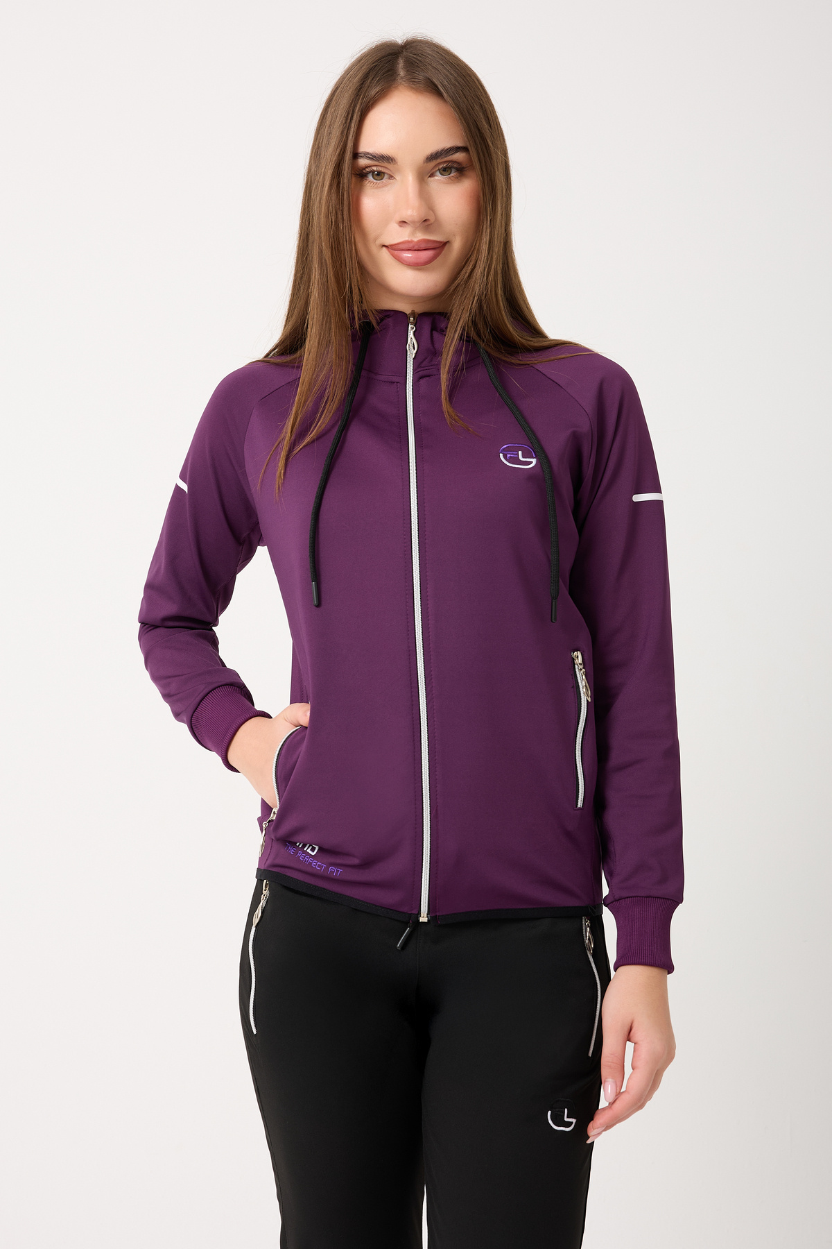 Yeni Sezon Şık Perfect Fit Eşofman Takımı — بنفش B5722