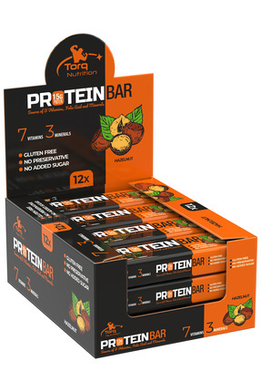 Torq Nutrition Protein Bar Fındık (50 GR X 12 ADET)