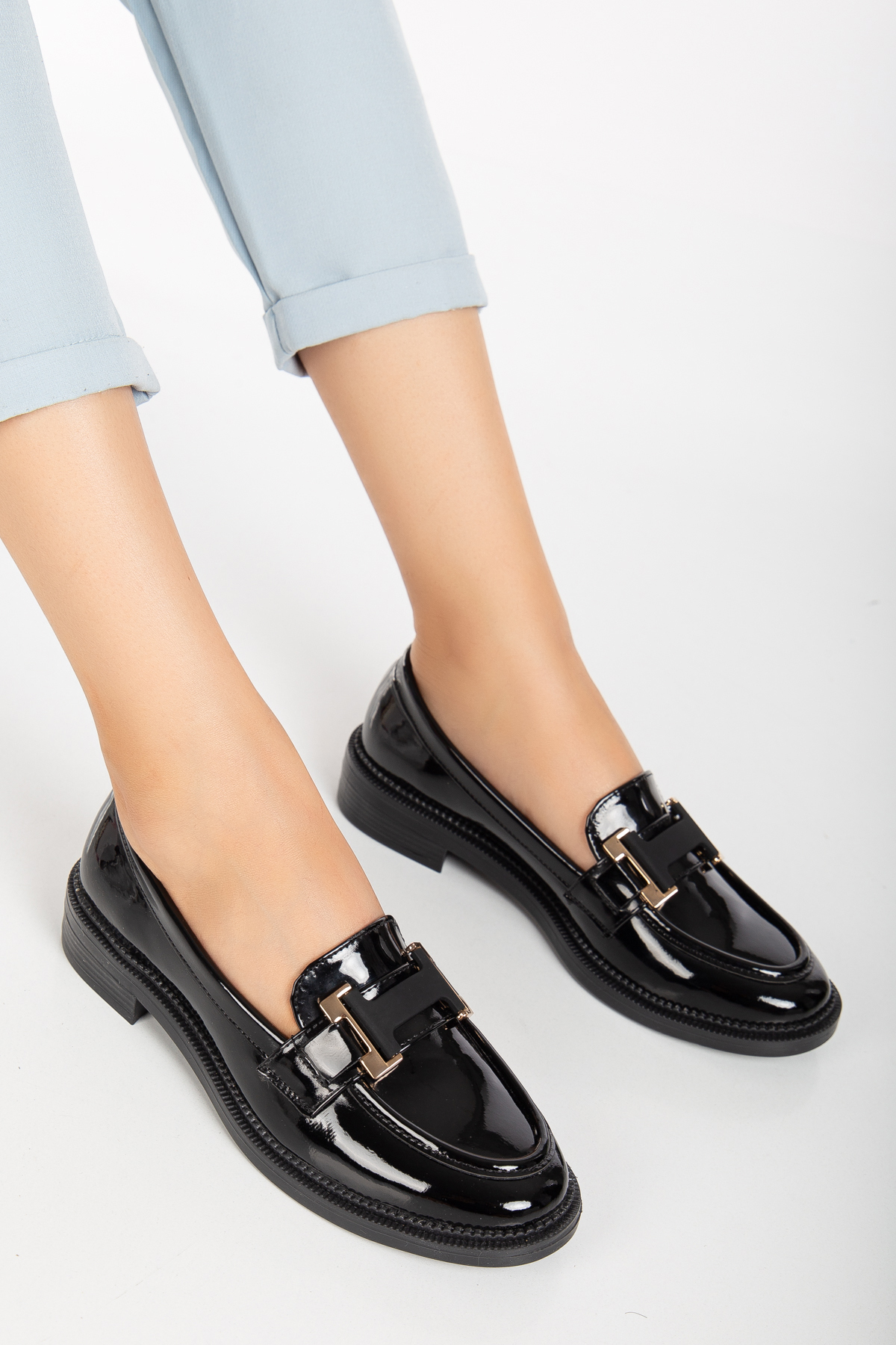 ElloLita  Anna Ortopedik Taban Deri Loafer - Görsel 5