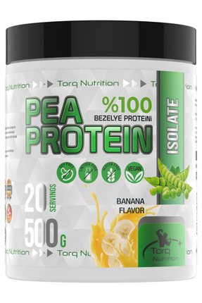 Torq Nutrition Pea Protein %100 Bezelye Proteini 500 gr - Muz