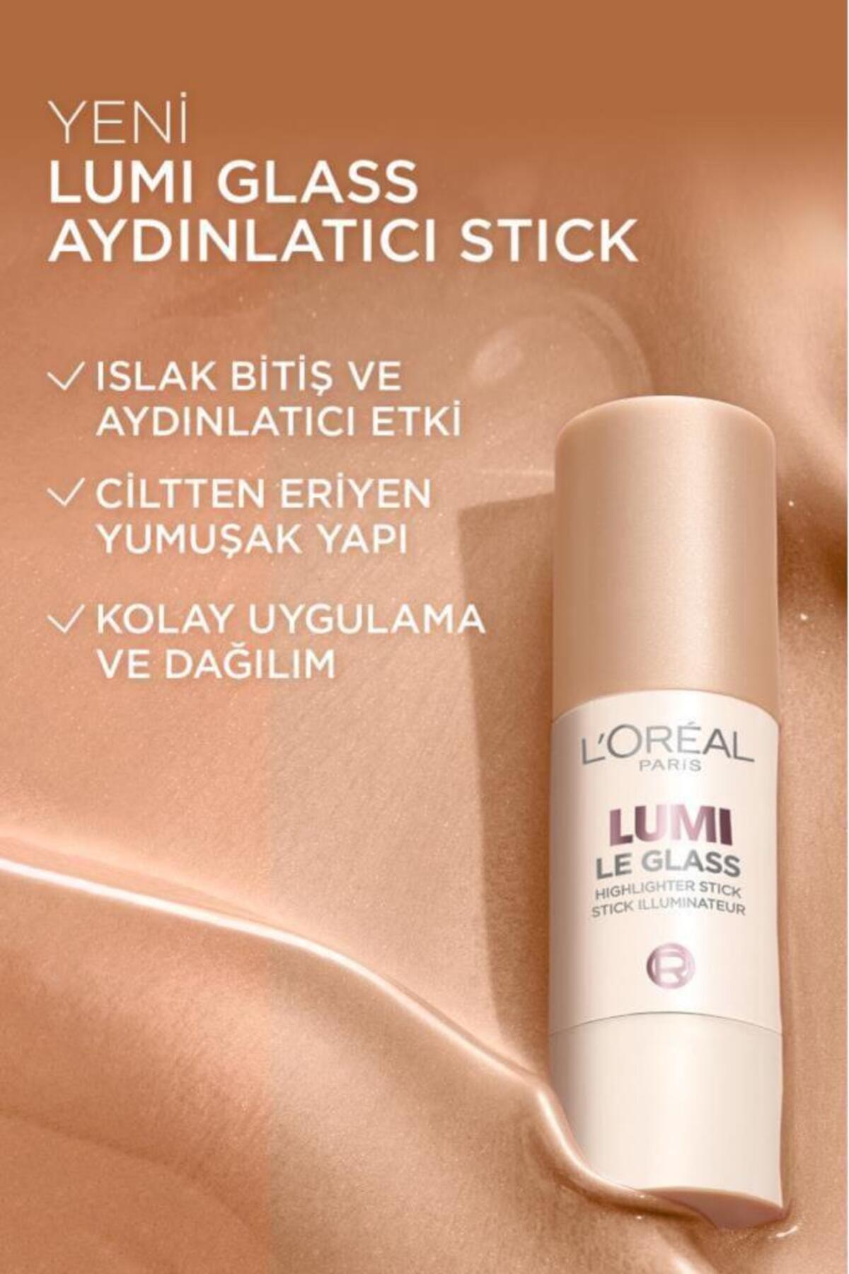 Parisian Glow Makyaj Seti Le Shadow Stick Göz Farı + Lumi Blush Allık 630+Lumi Glass Highlighter 610 — قرمز PKTGLOWMKYJSET — تصویر 6 از 8