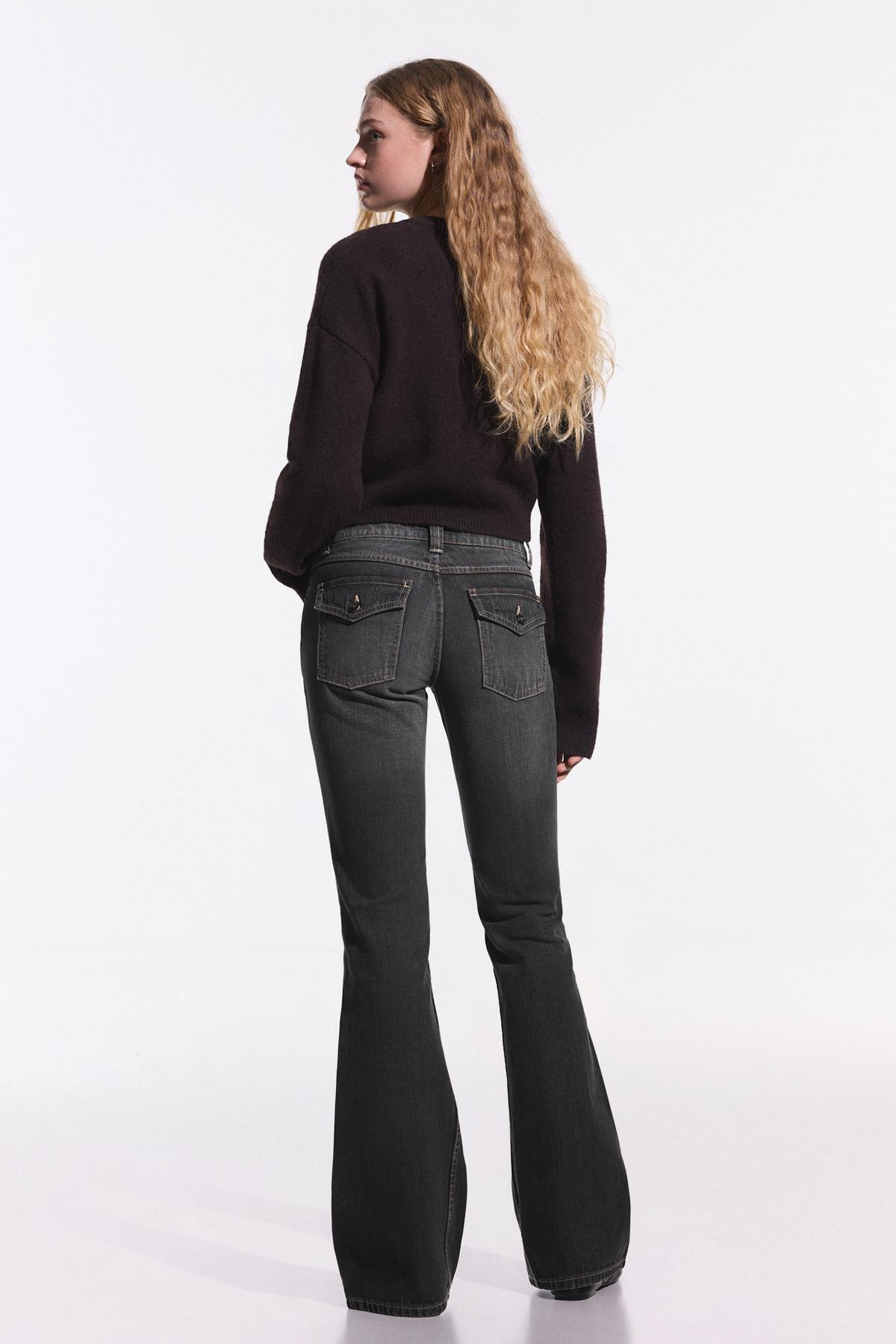 Bershka  Düşük bel baggy fit çan paça jean - Görsel 2