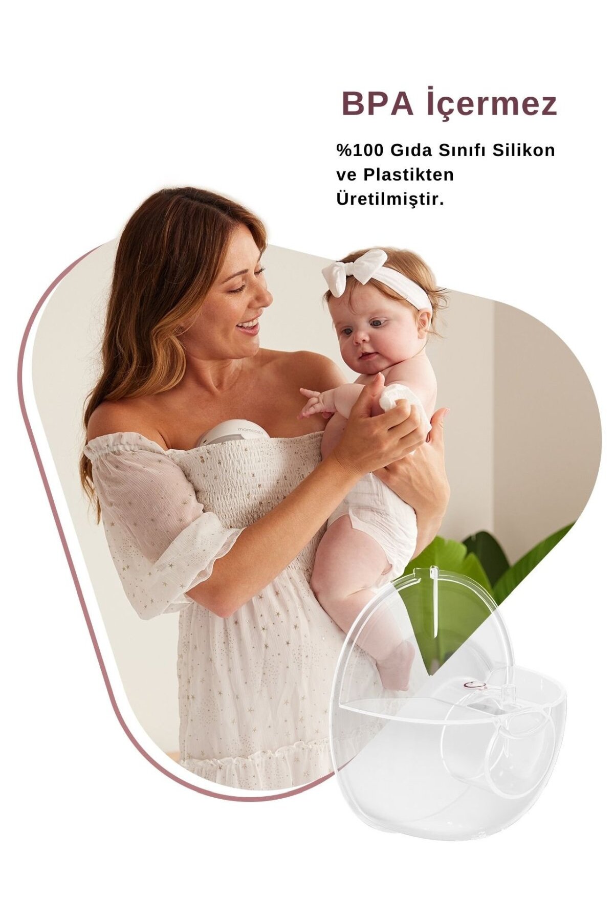 Momcozy Süt Toplama Haznesi ( M5 ) fotoğrafı 6 (önizleme)